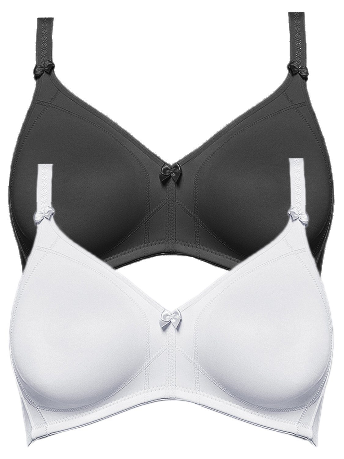 Set: Soft-BH 2er Pack BH ohne Bügel Topsy