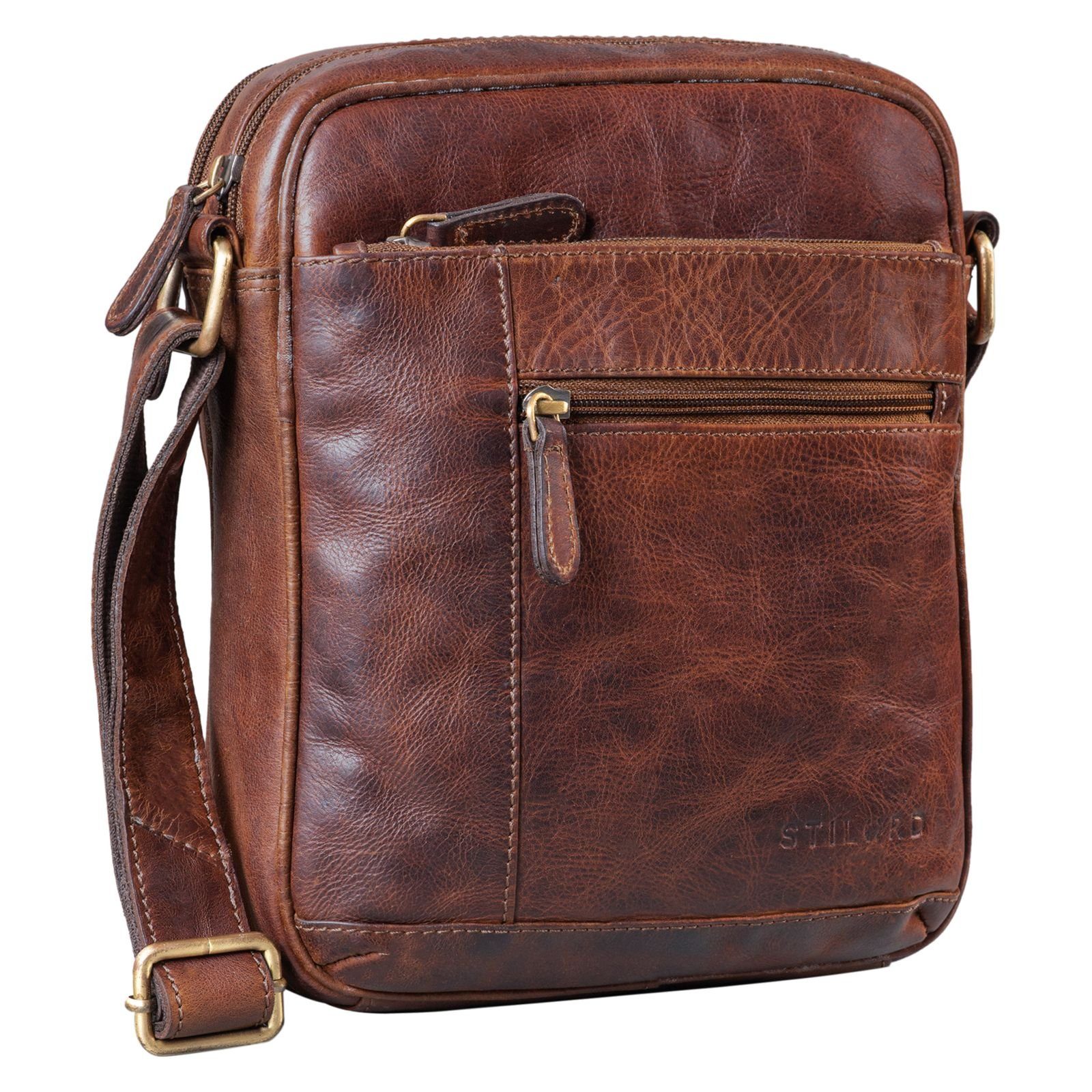 STILORD Schultertasche "Diego" Vintage Herrentasche Leder günstig online kaufen