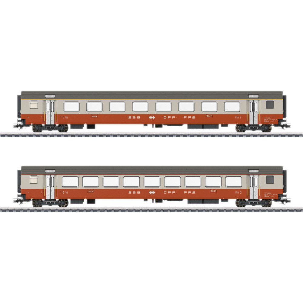 Märklin Personenwagen Märklin 42191 H0 2er-Set Personenwagen Swiss Express der SBB