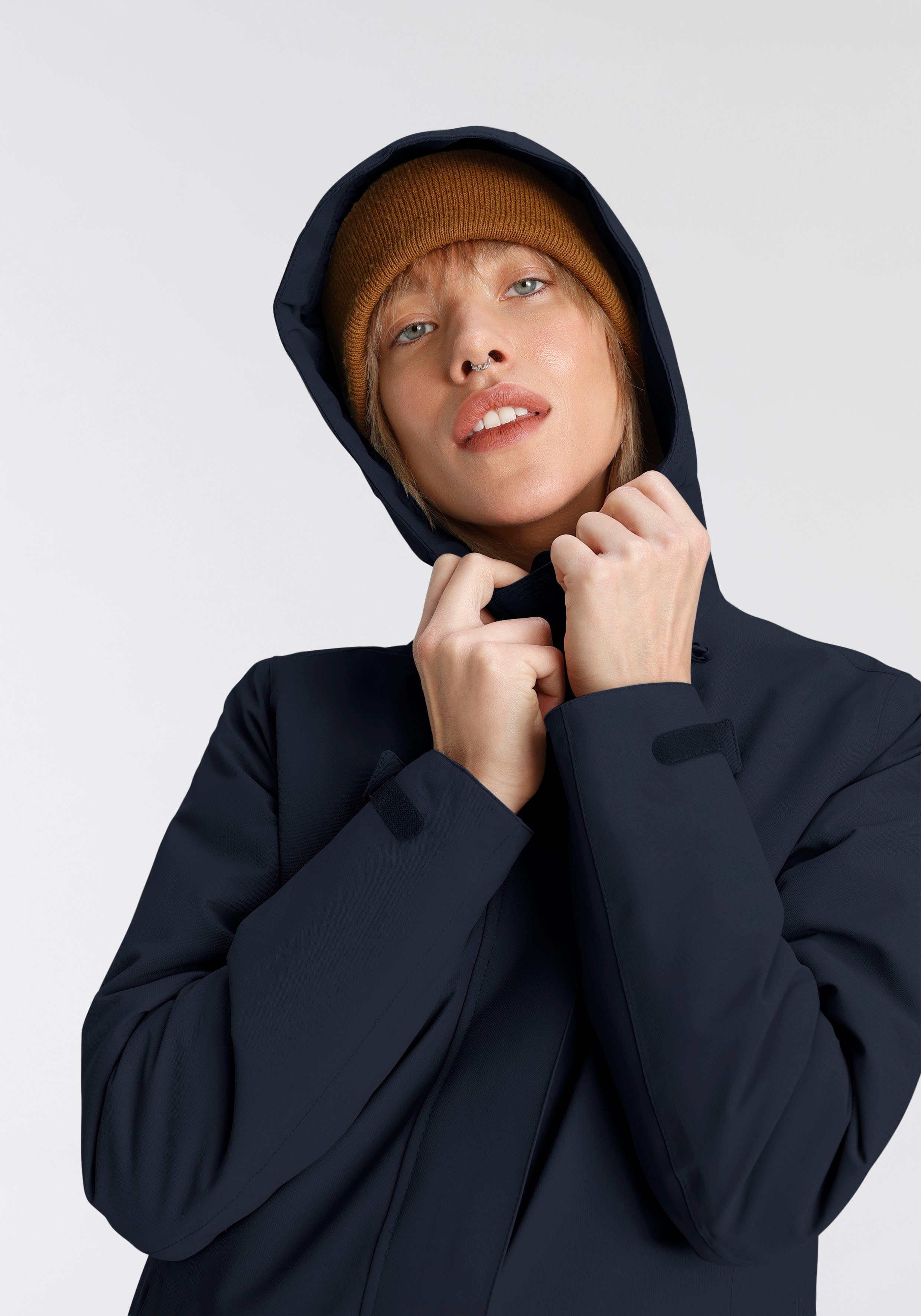 Jack Wolfskin Parka KIOLA Wärmend, winddicht, Übergangsjacke