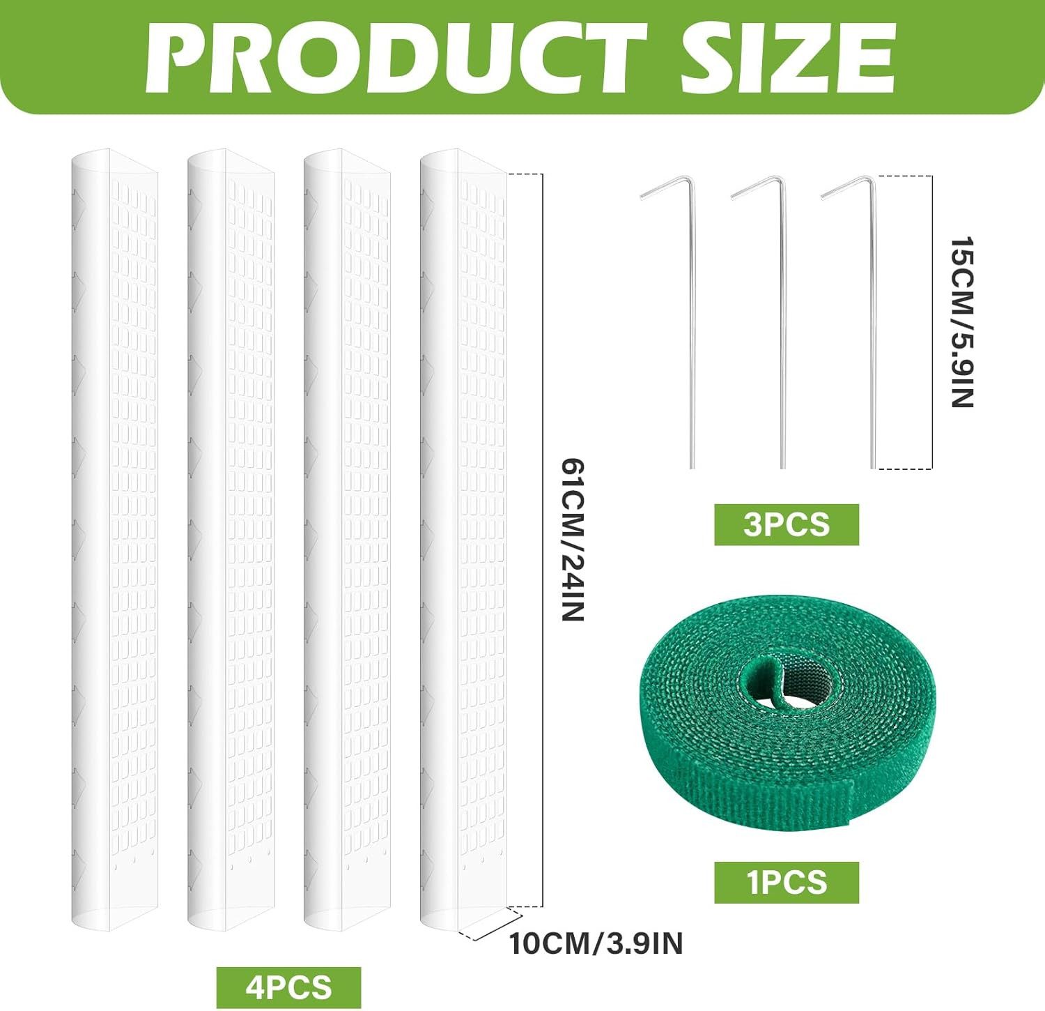 Kaket Rankhilfe Moosstab Rankhilfe für Monstera Stapelbare Transparent Rank günstig online kaufen