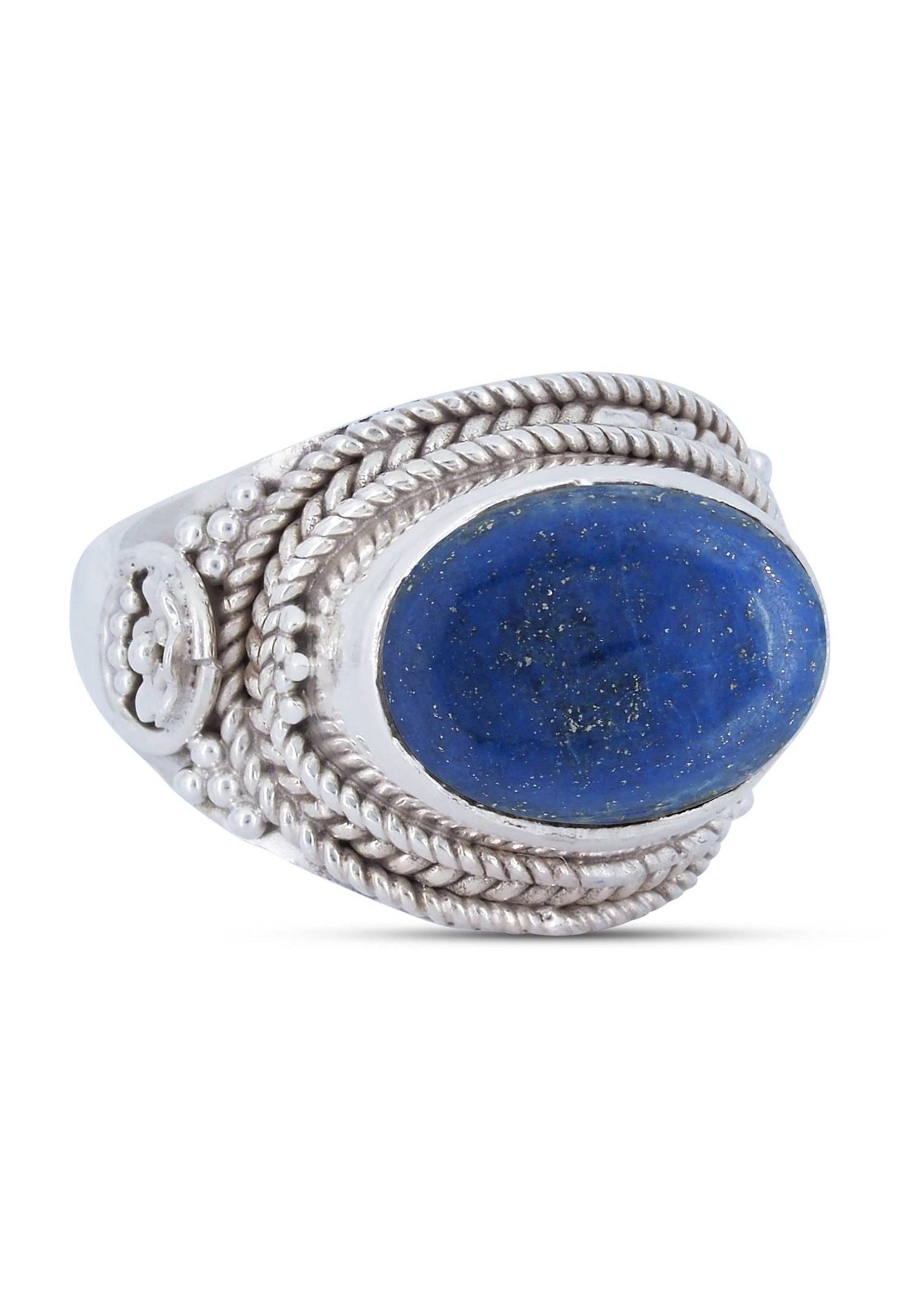 Silberring mit mantraroma Silber 925er Lazuli Lapis