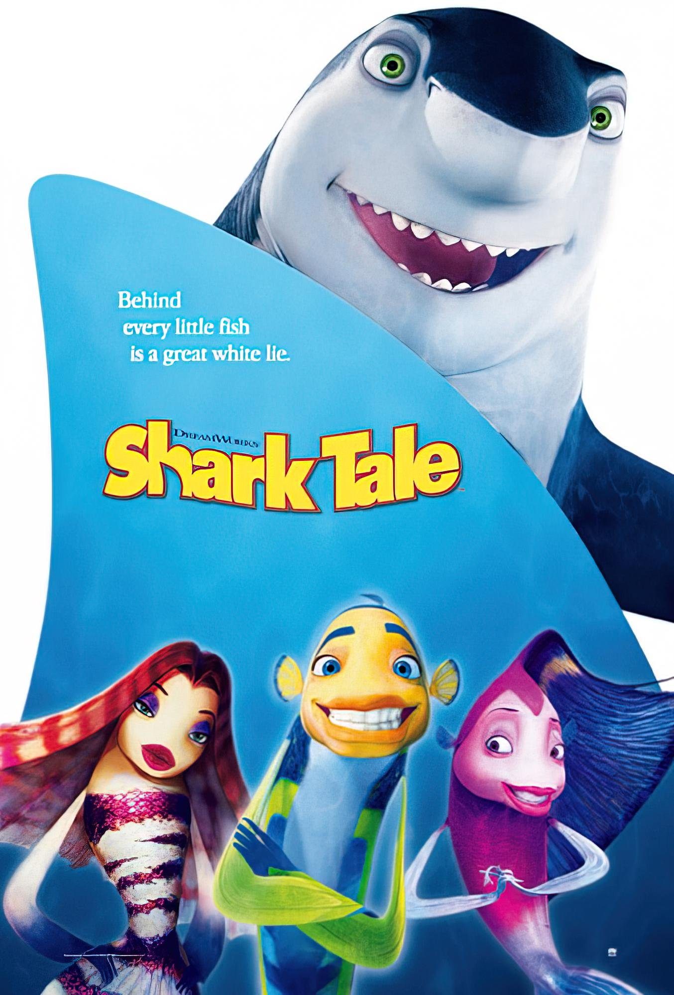 Close Up Poster Shark Tale Poster 68,5 x 98 cm
