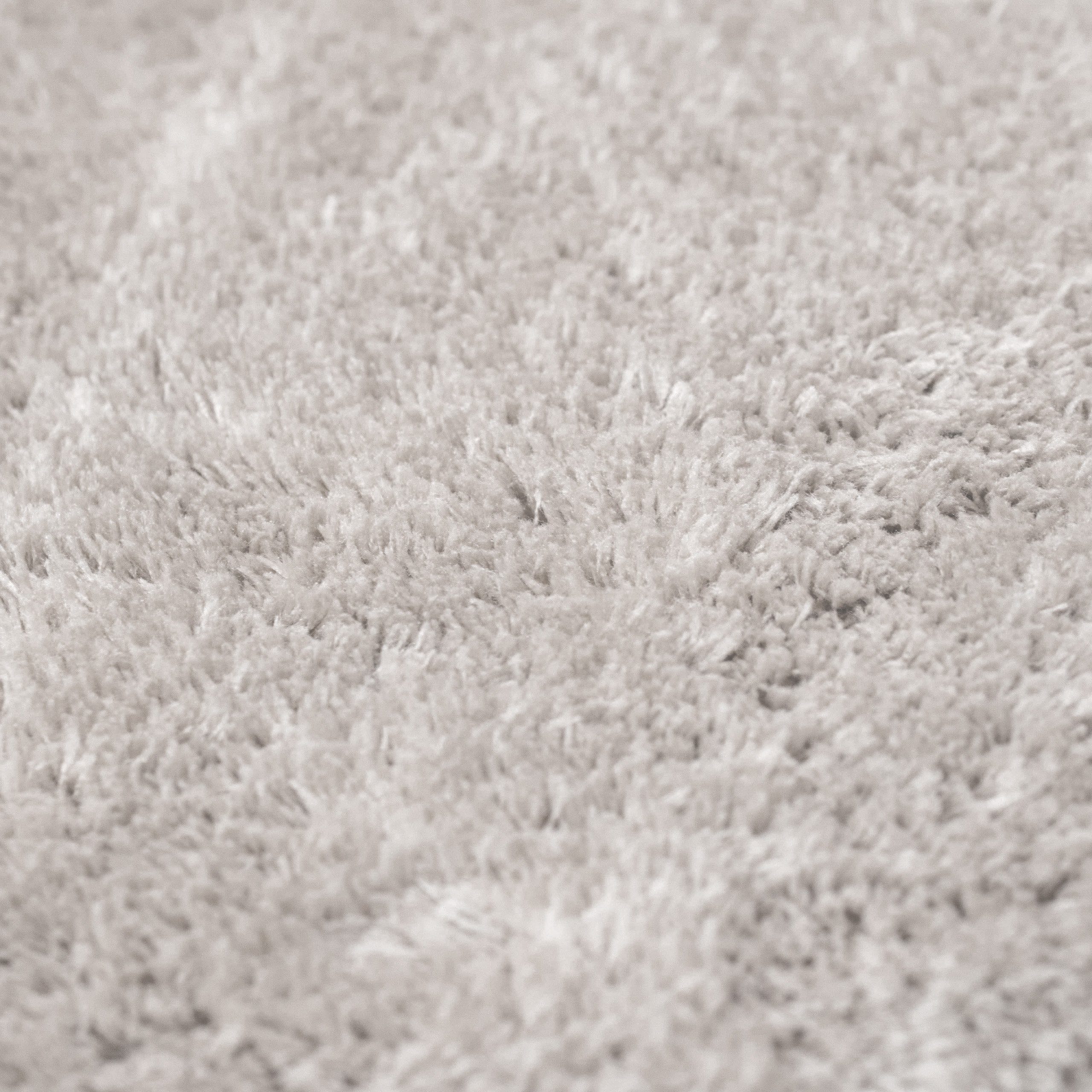 Carpetia Teppich Badezimmer Teppich mit abgerundeten Ecken, waschbar, in sand, rechteckig, Höhe: 16 mm
