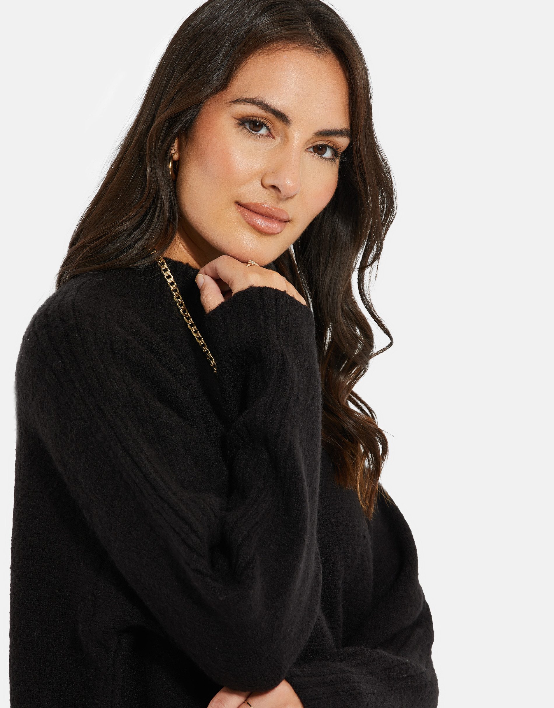 Threadbare Strickpullover THB Brick Multi Striped Roll Neck Jumper (1-tlg) im kuscheligen Design