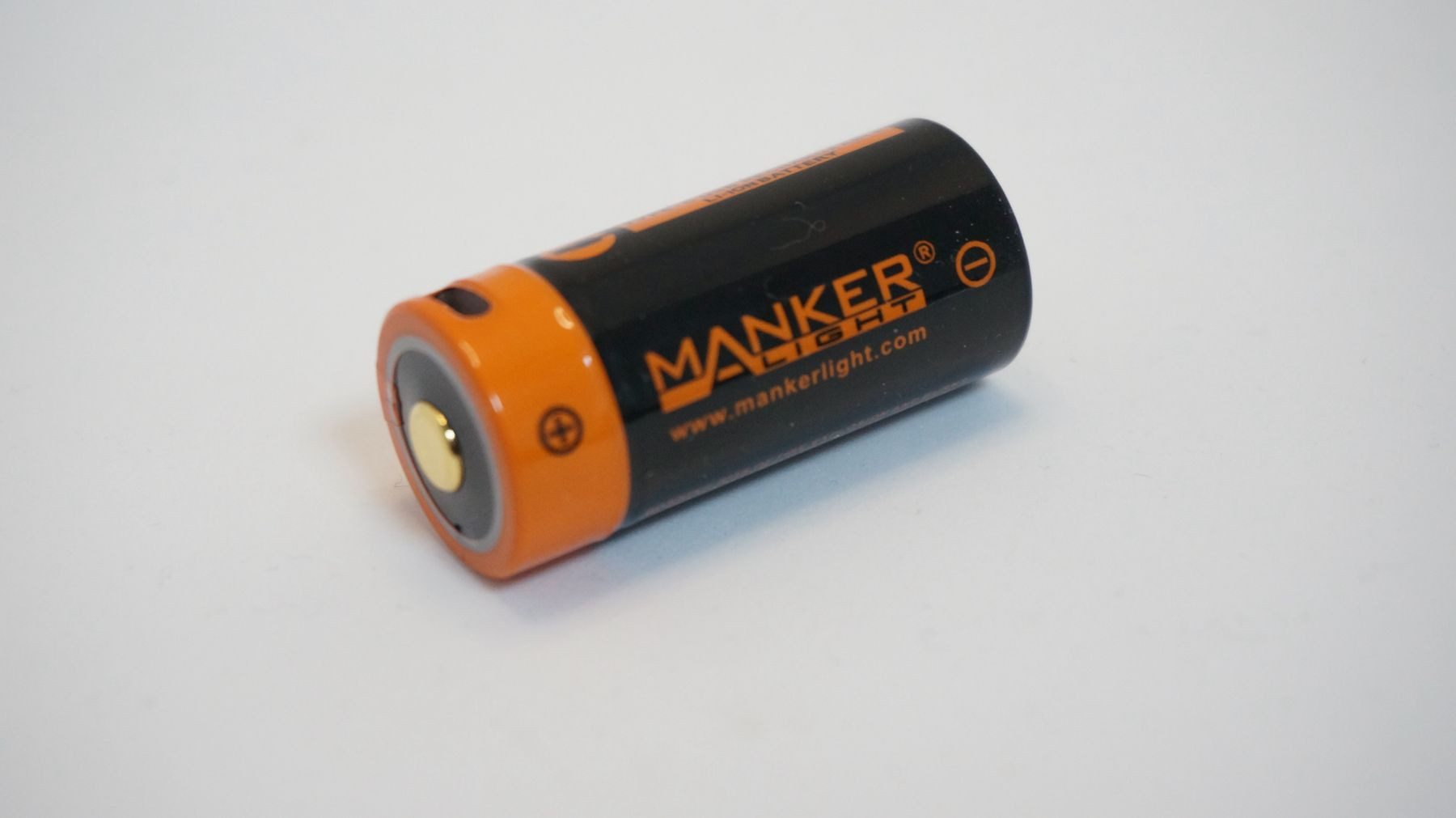 Manker 18350 V2 Akku mit USB-C Anschluss ladbar Akku (1 St)
