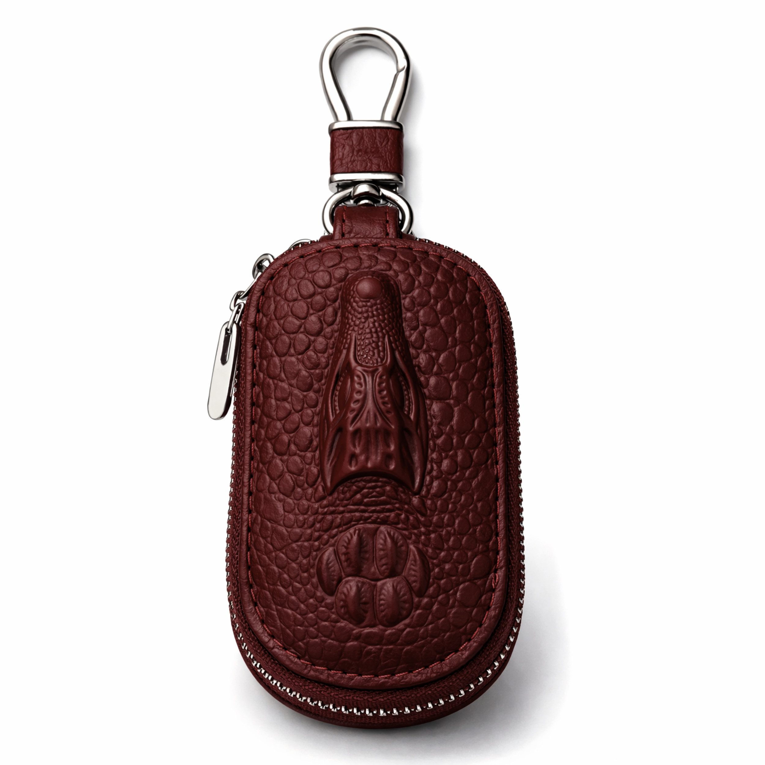 RUHE Schlüsseltasche Auto Schlüssel Tasche Autoschlüsseletui Schlüsselanhänger (Packung, 1-tlg., Wasserdicht), Auto Zubehör Kratzschutz Reißverschlusstasche mit Schlüsselanhänger