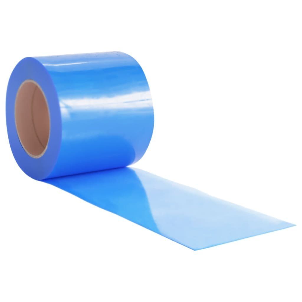 Vorhang Türvorhang m (1 St) Blau mm PVC, 25 200x1,6 vidaXL