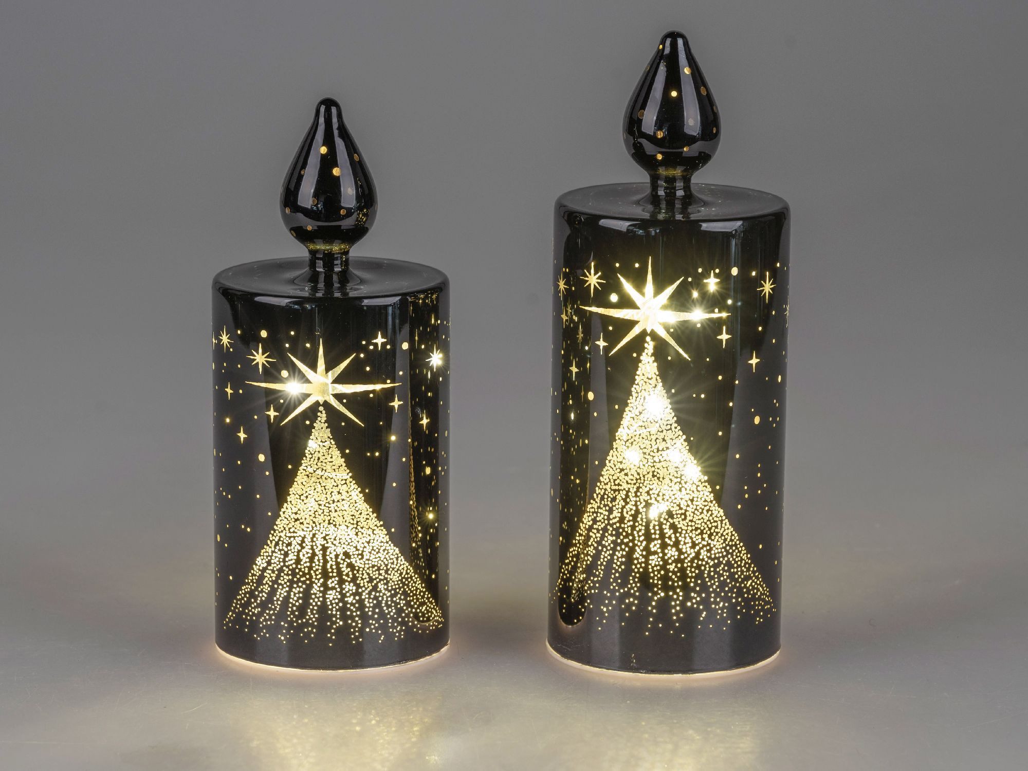 formano Dekofigur Komet, Mit Timerfunktion, Schwarz, Motiv: Sterne günstig online kaufen