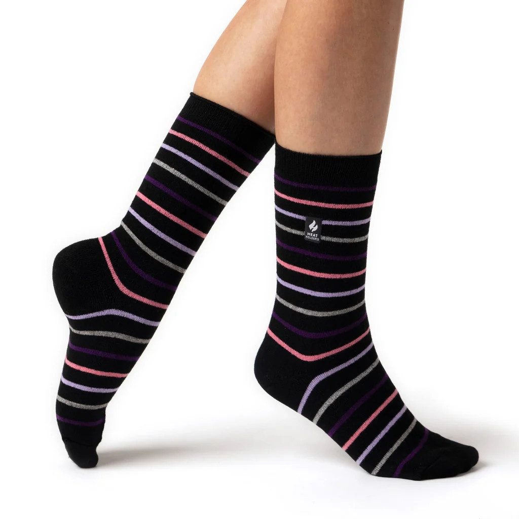 Heat Holders Thermosocken Damen Ultra Lite Riga Stripe Socken günstig online kaufen