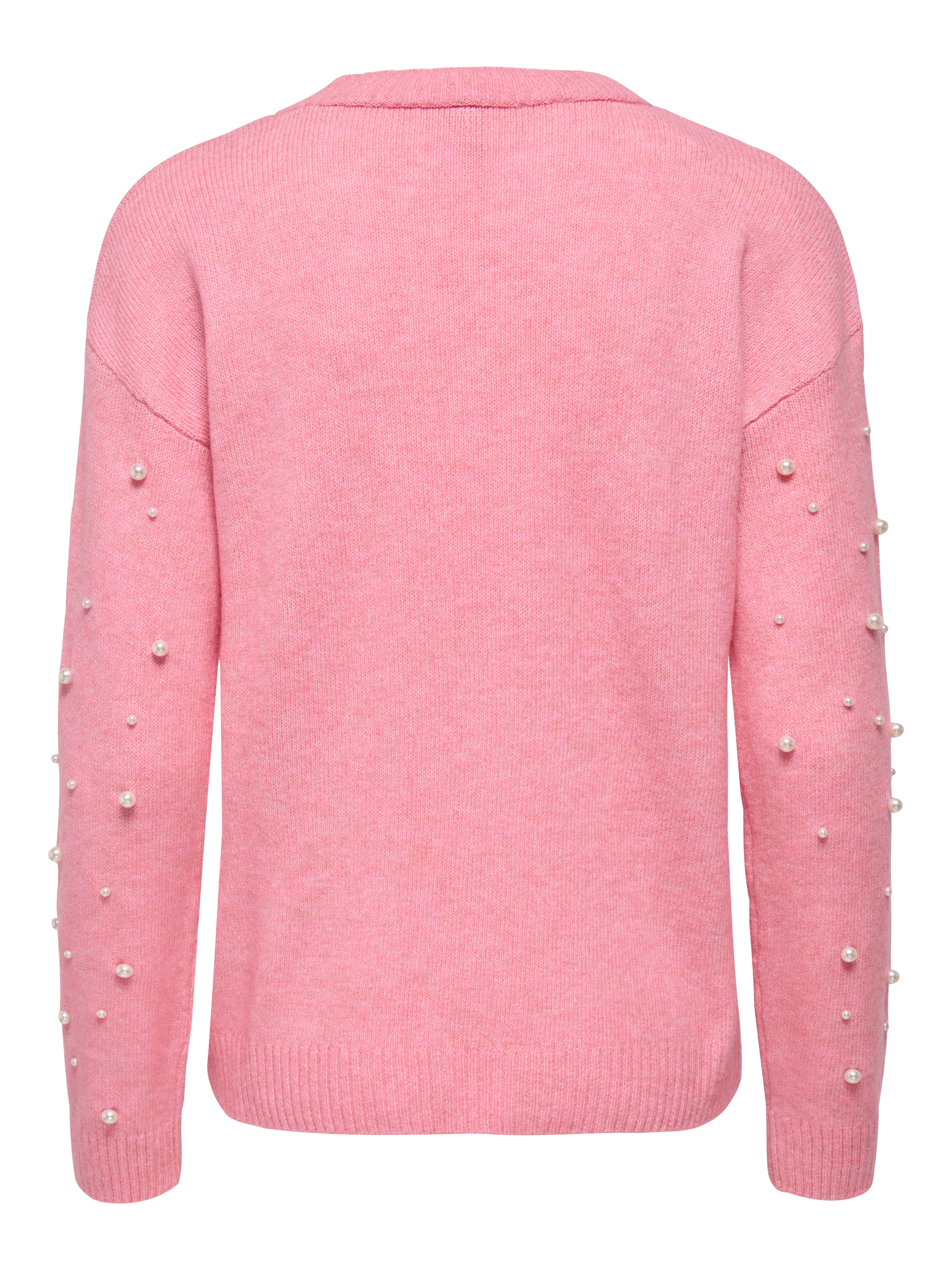 ONLY Rundhalspullover ONLEMBLA LS O-NECK PEARL EX KNT günstig online kaufen