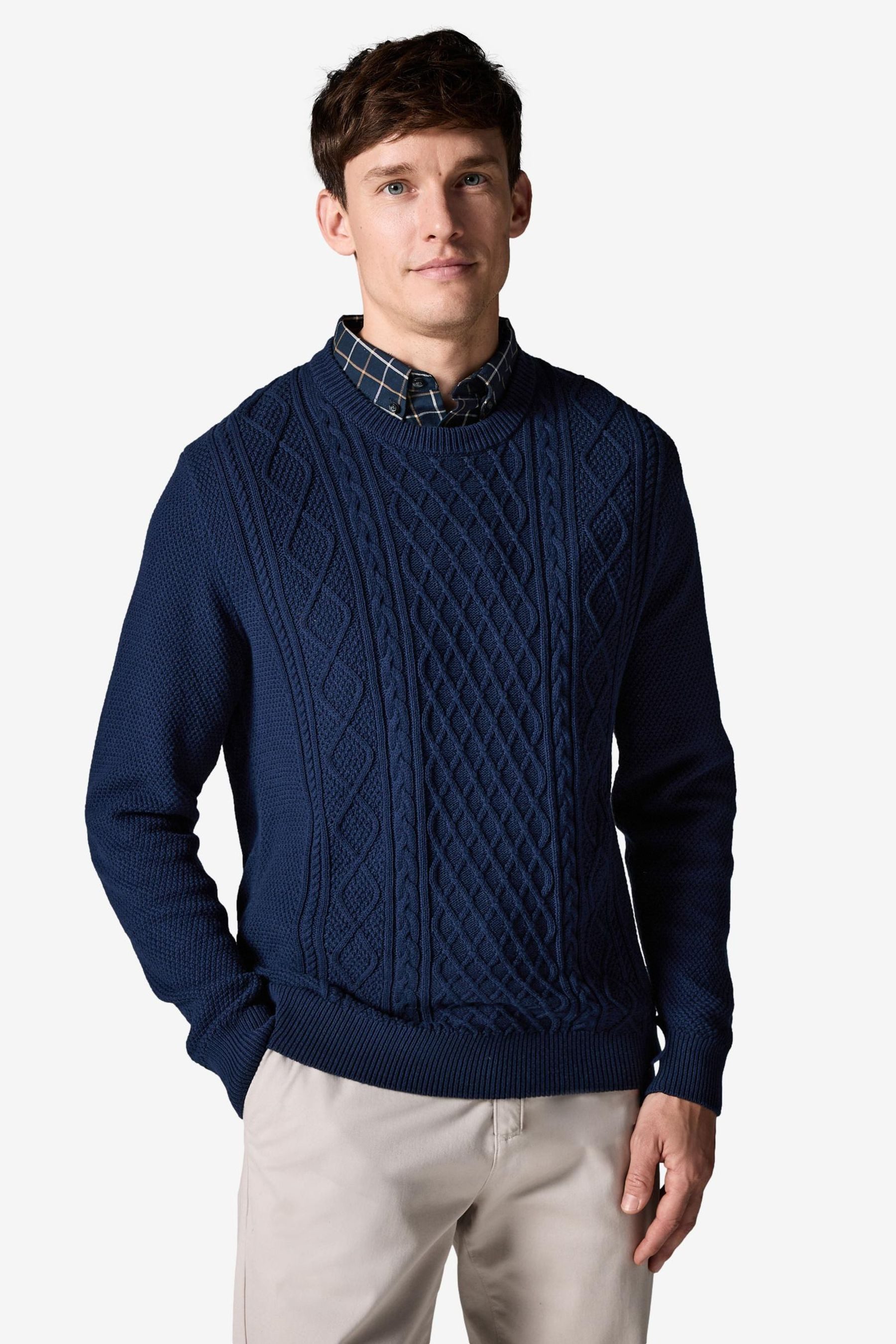 Next 2-in-1-Pullover Oxford-Pullover mit angedeutetem Hemd günstig online kaufen