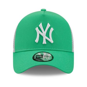 New Era Trucker Cap AFrame Trucker New York Yankees island green