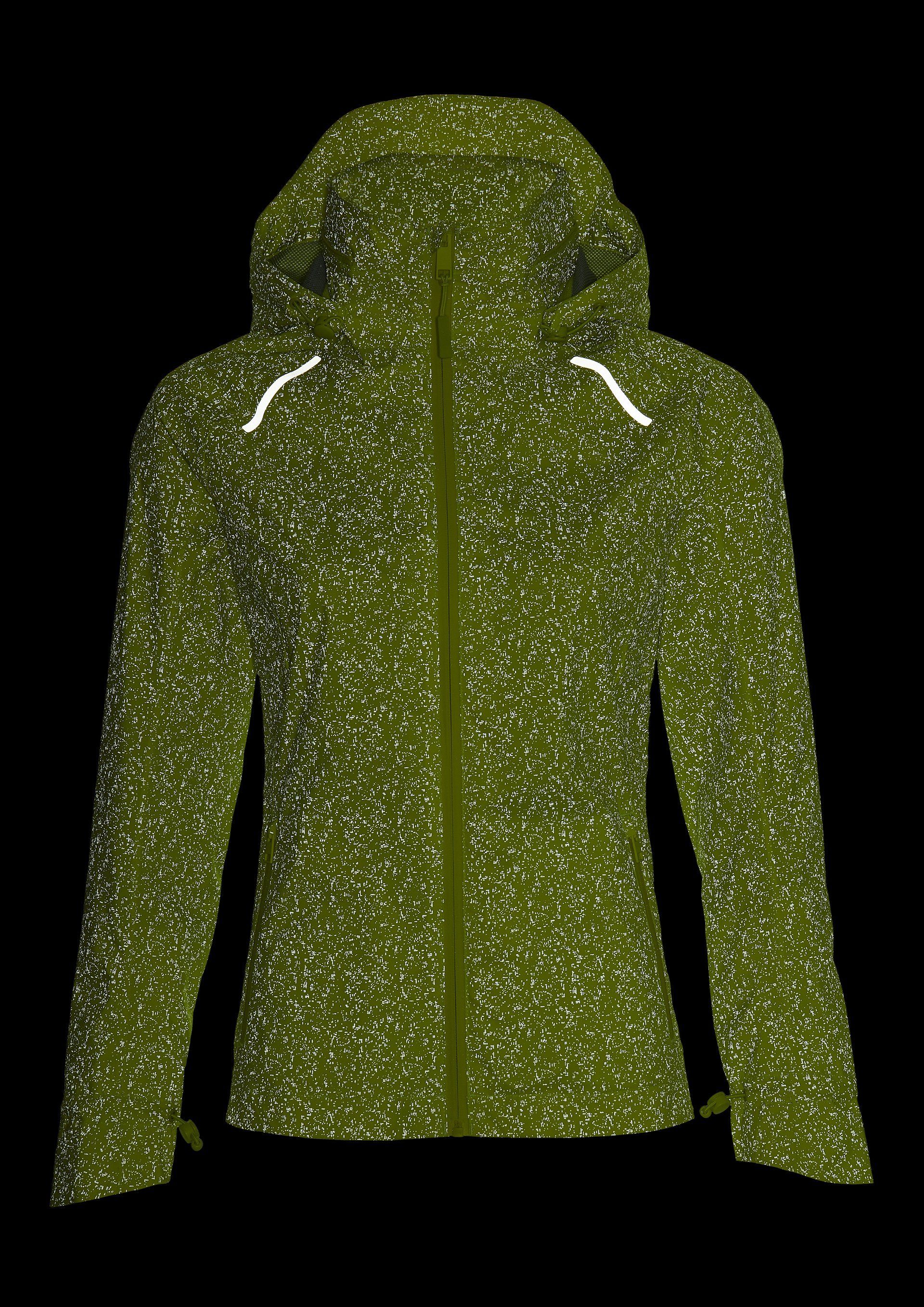 Basil Fahrradjacke Fahrrad-Regenjacke Skane HiVis