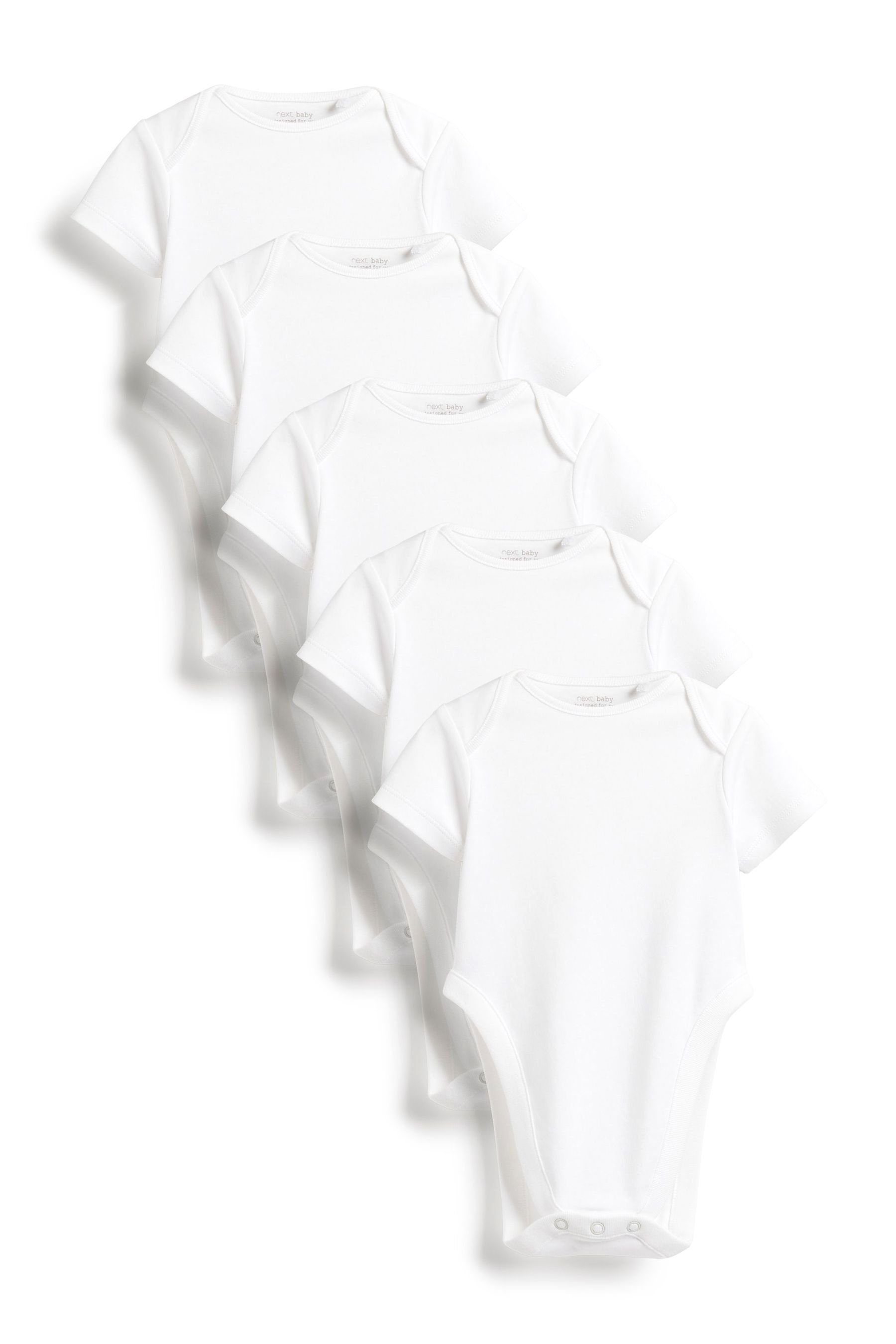 Kurzarmbody 5er-Pack Hüftdysplasie Kurzarm-Bodysuits