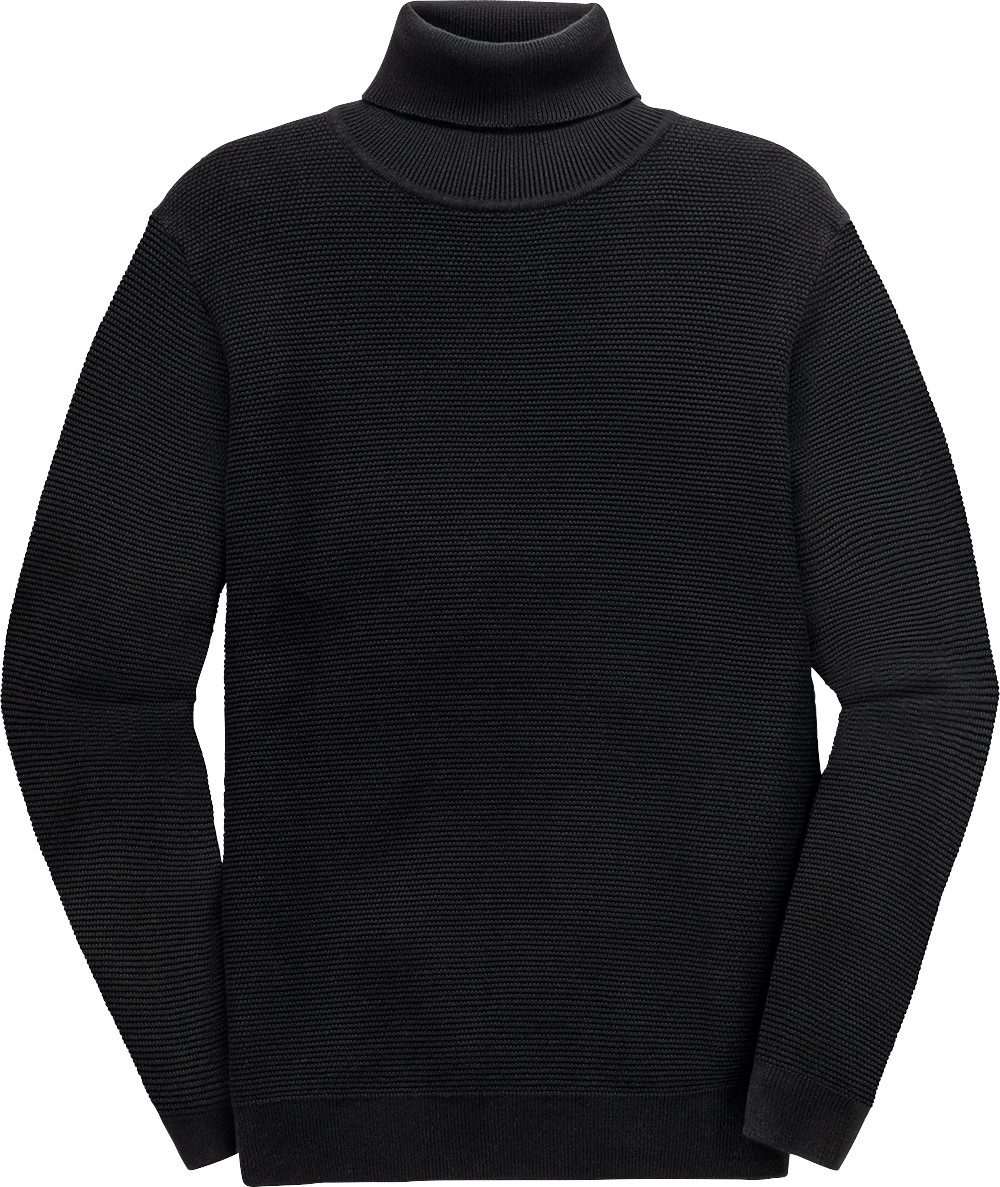 Otto Kern Rollkragenpullover Edle Reiskornstruktur
