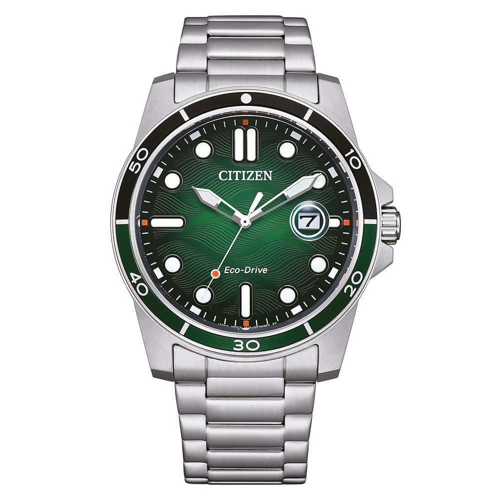 Quarzuhr Citizen Herren Sporty Diver Solar Uhr AW1811-82X AW1811-82X