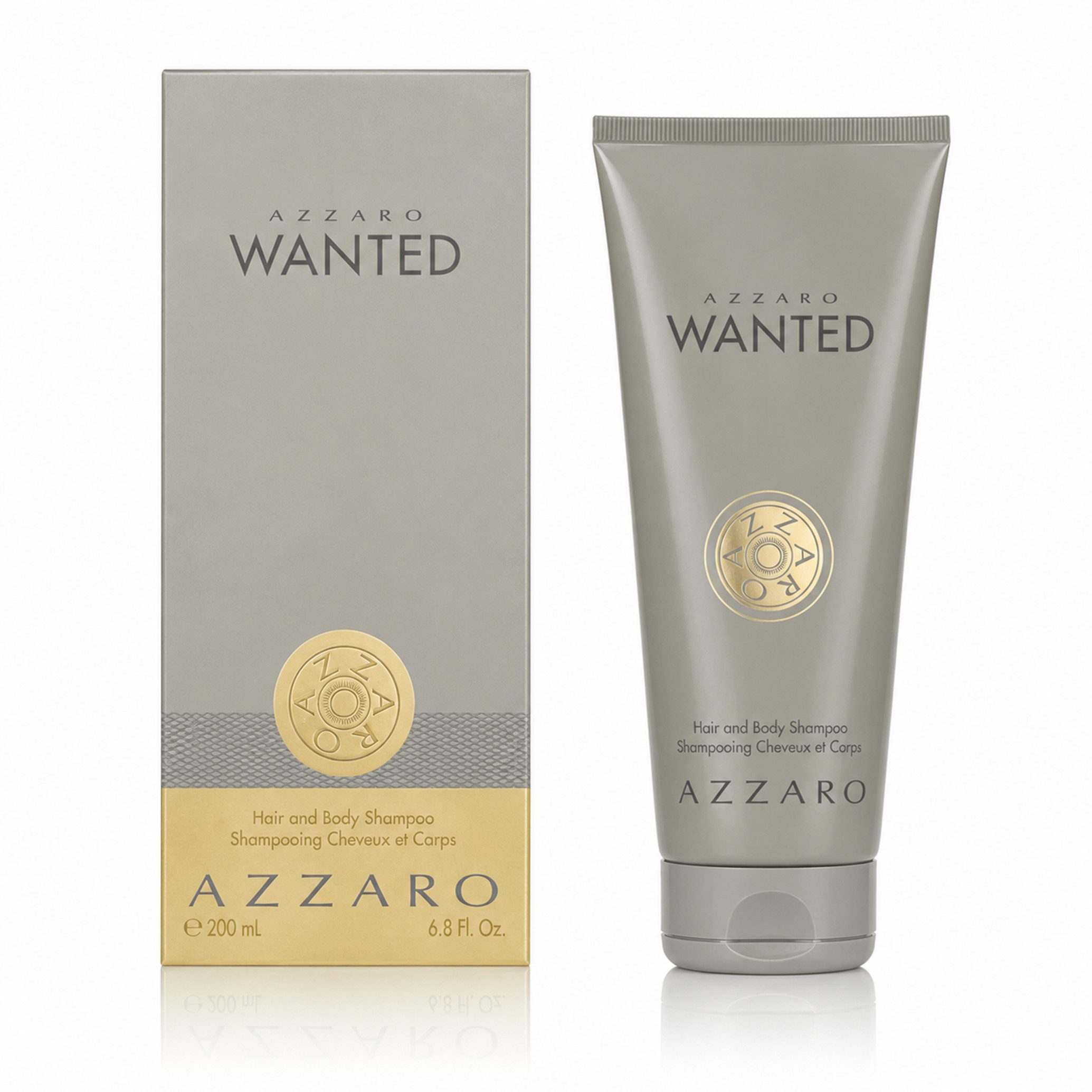 Azzaro Duschgel Azzaro Wanted Hair and Body Shampoo 200ml