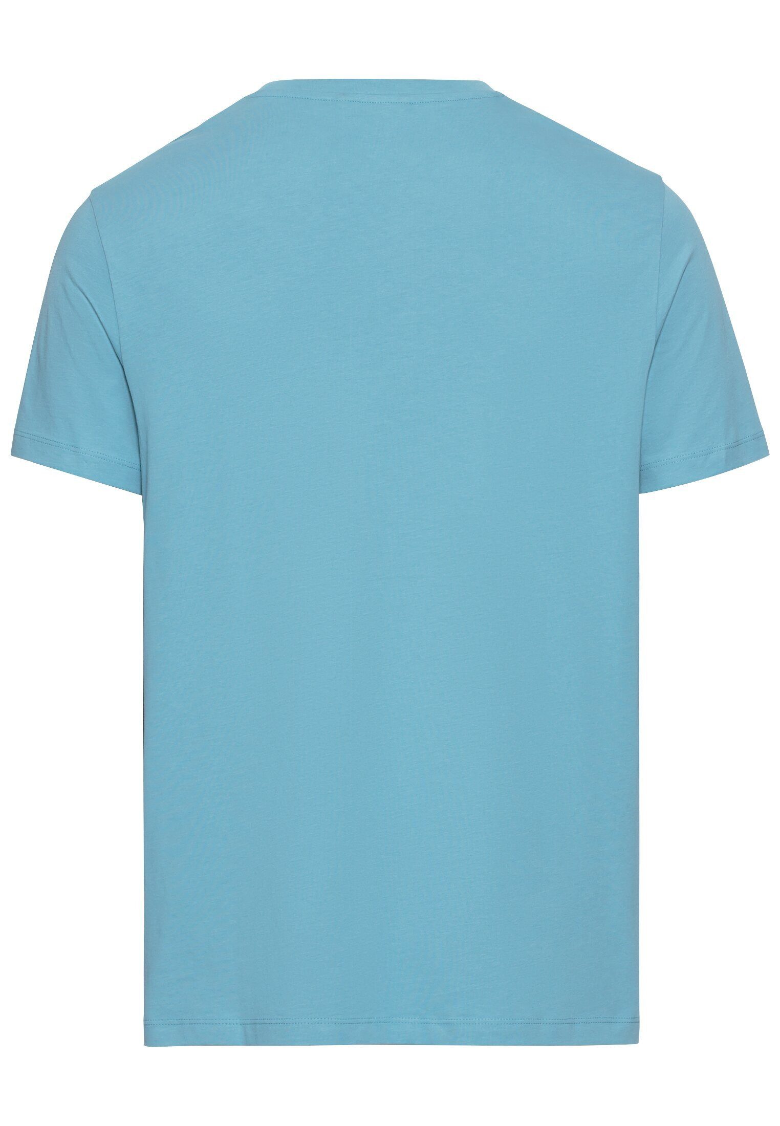 camel active T-Shirt Basic T-Shirt mit Rundhals aus Organic Cotton günstig online kaufen