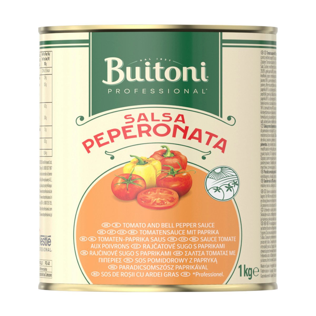 Buitoni Saucen, Buitoni Salsa Peperonata Tomatensauce mit Paprika Packung 950g