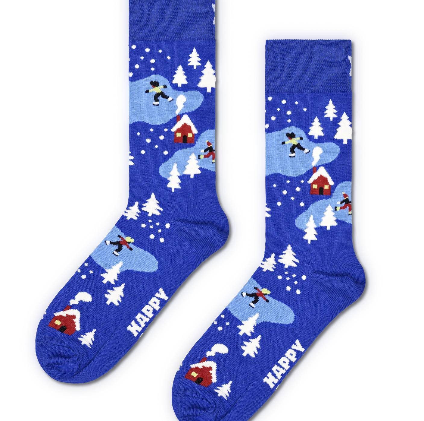 Happy Socks Freizeitsocken Winter Night Socken