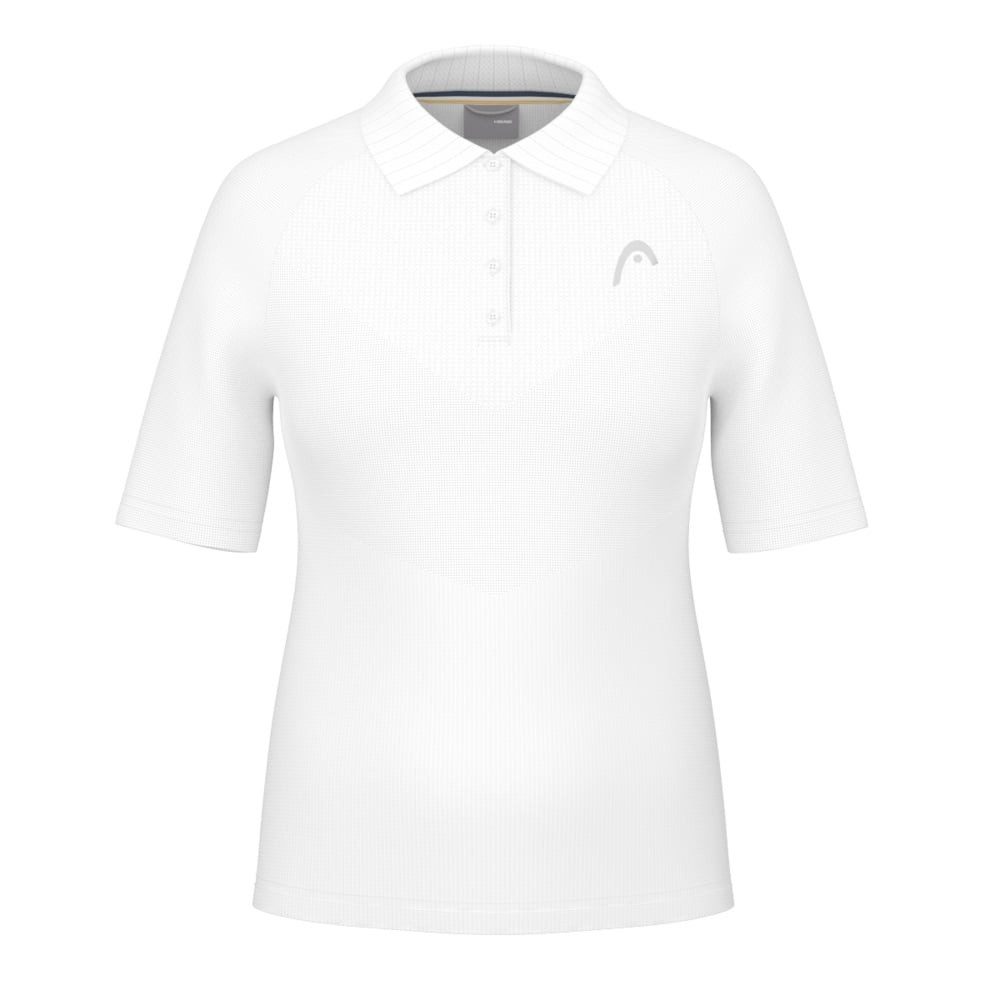 Poloshirt Performance 2024 (Polyester-Jacquard, schnelltrocknend) weiss Damen