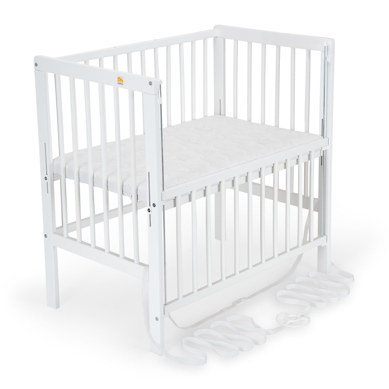 FabiMax Beistellbett Flex weiß, 2in1, Beistellbett günstig online kaufen
