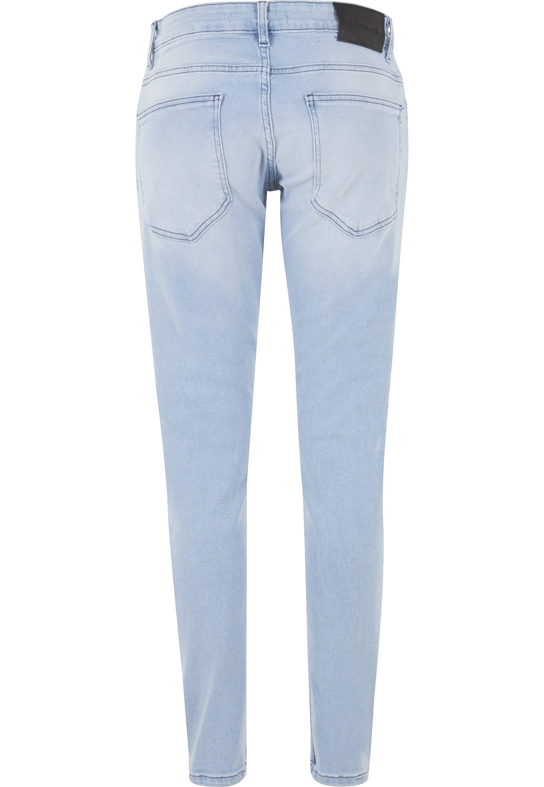 2Y Premium Bequeme Jeans 2Y Premium Herren 2Y Destroyed Skinny Fit Jeans