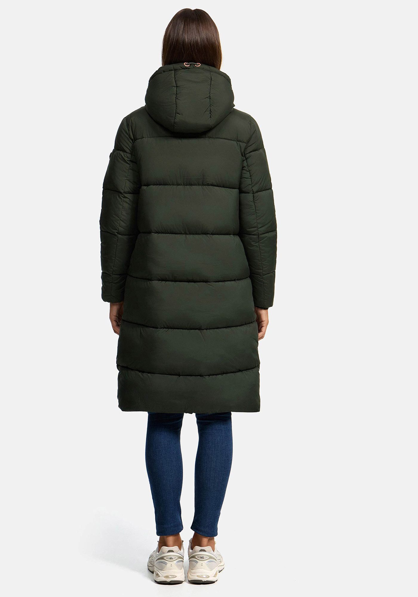 Marikoo Winterjacke Nomadiaa Lange Damen Winterjacke – Bild 2 von 5