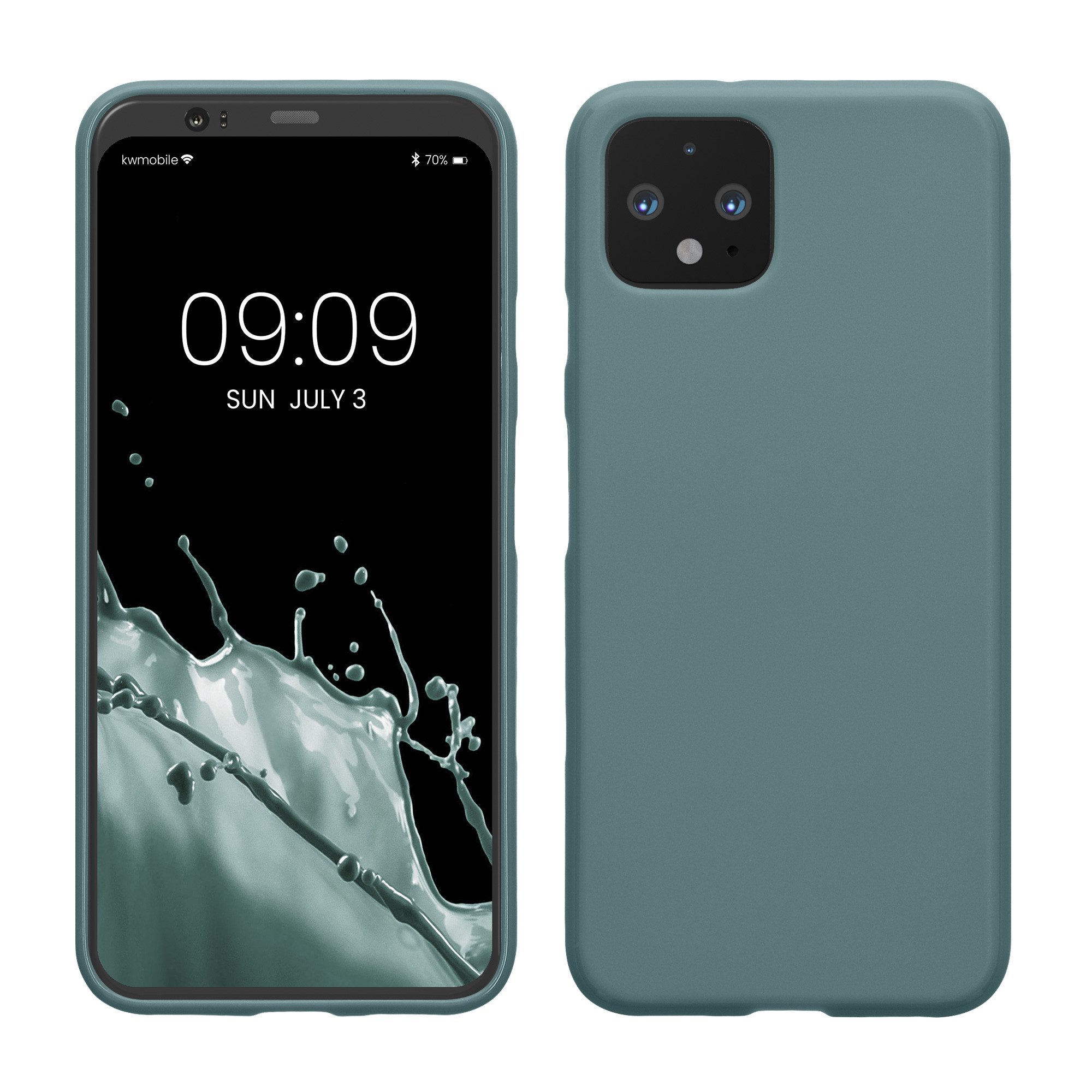 kwmobile Handyhülle Hülle für Google Pixel 4, Hülle Silikon - Soft Handyhülle - Handy Case Cover