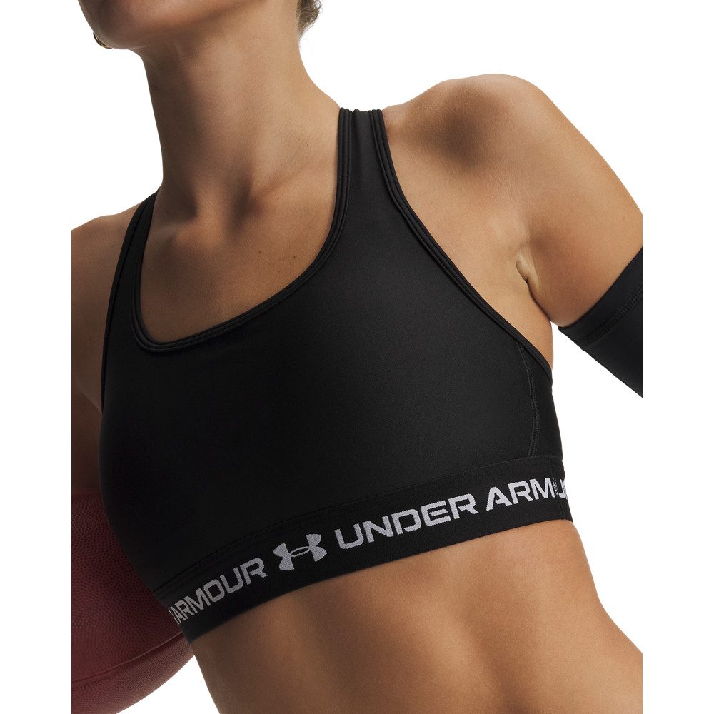 Under Armour® Sport-BH CROSSBACK MID BRA für mittlere Belastung, mit herausnehmbaren Körbchen, atmungsaktiv
