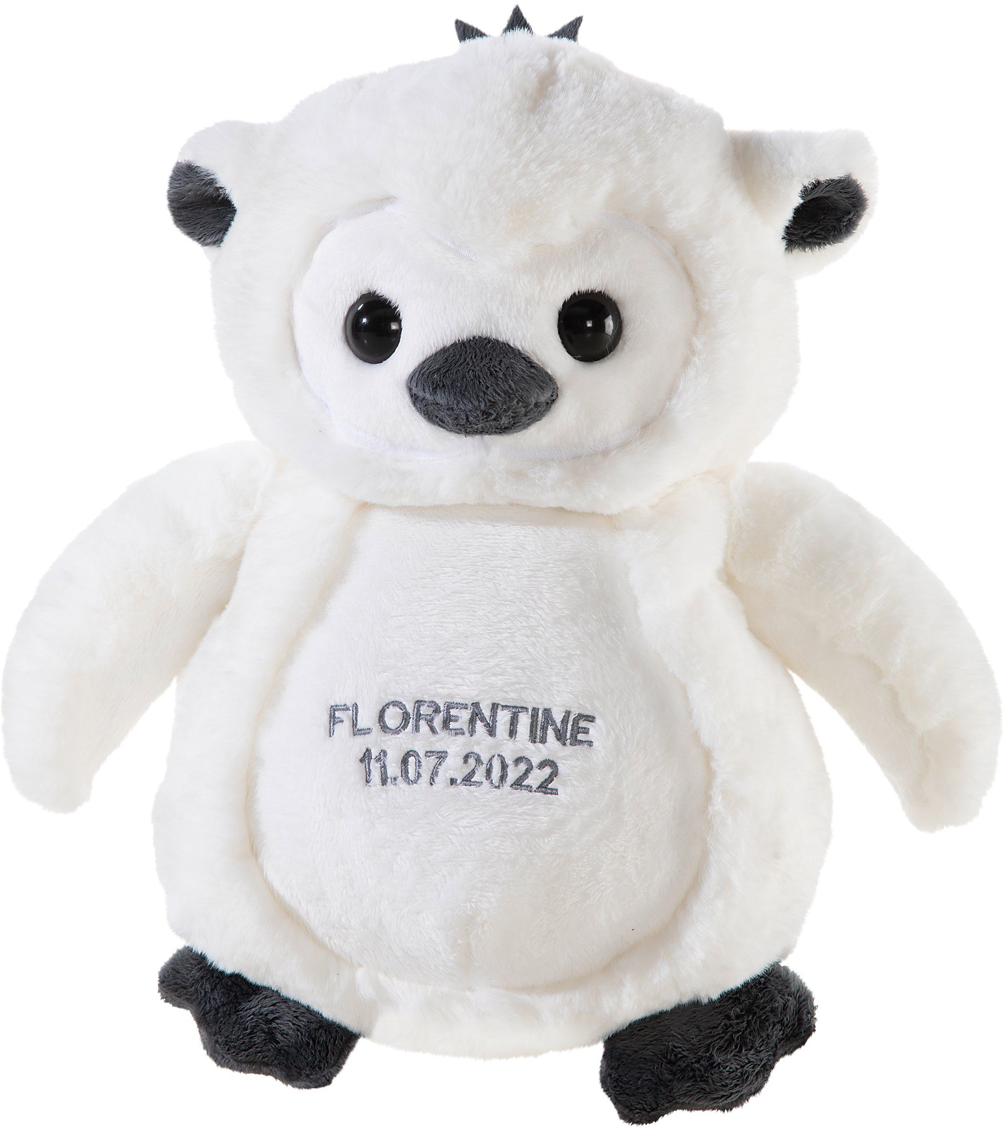 Heunec® Kuscheltier Kuma Eule, mit individueller Bestickung; Made in Germany