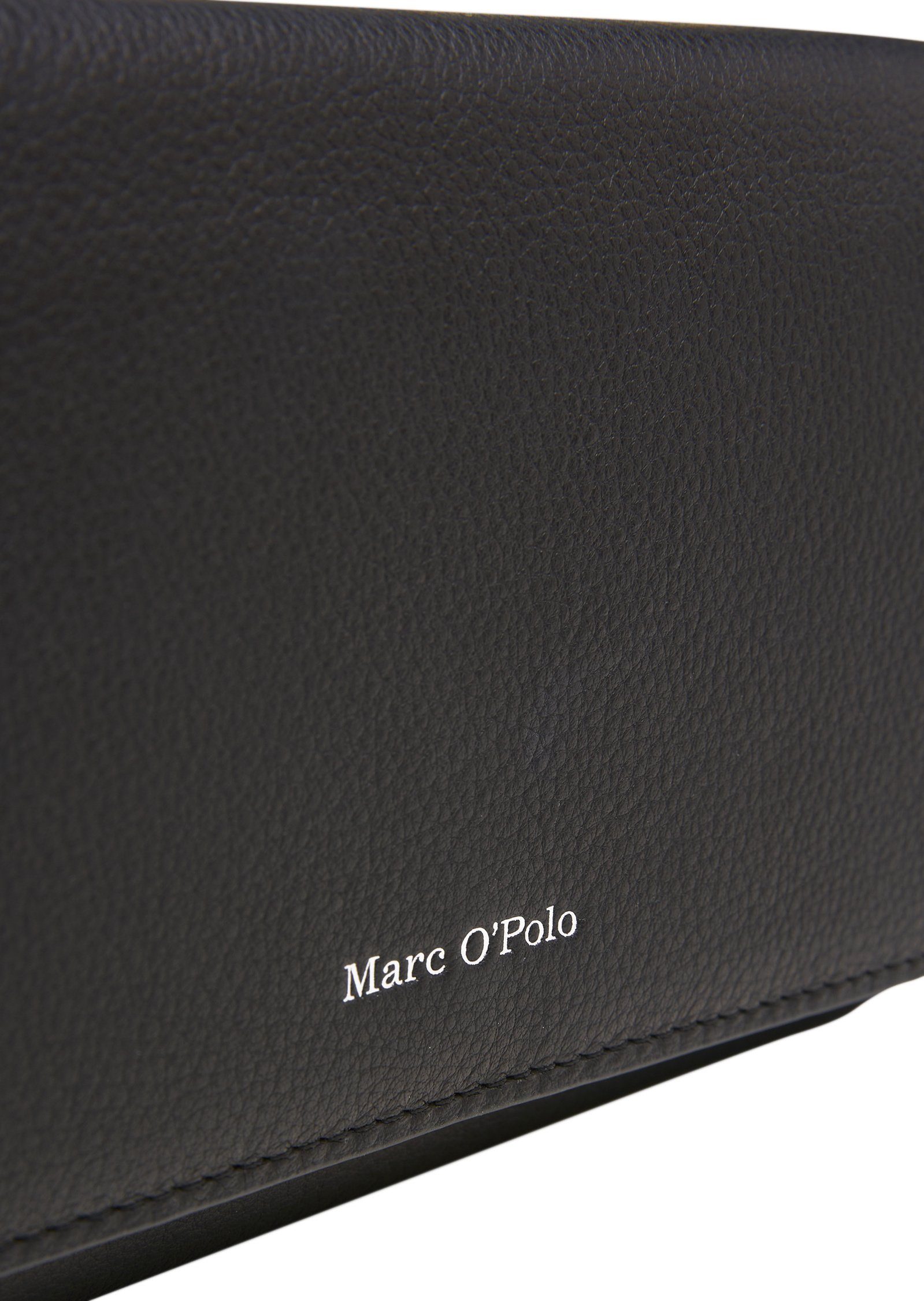 Umhängetasche Rindsleder schwarz Marc O'Polo aus hochwertigem