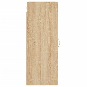 vidaXL Sideboard Wandschrank Sonoma-Eiche 34,5x34x90 cm Holzwerkstoff (1 St)