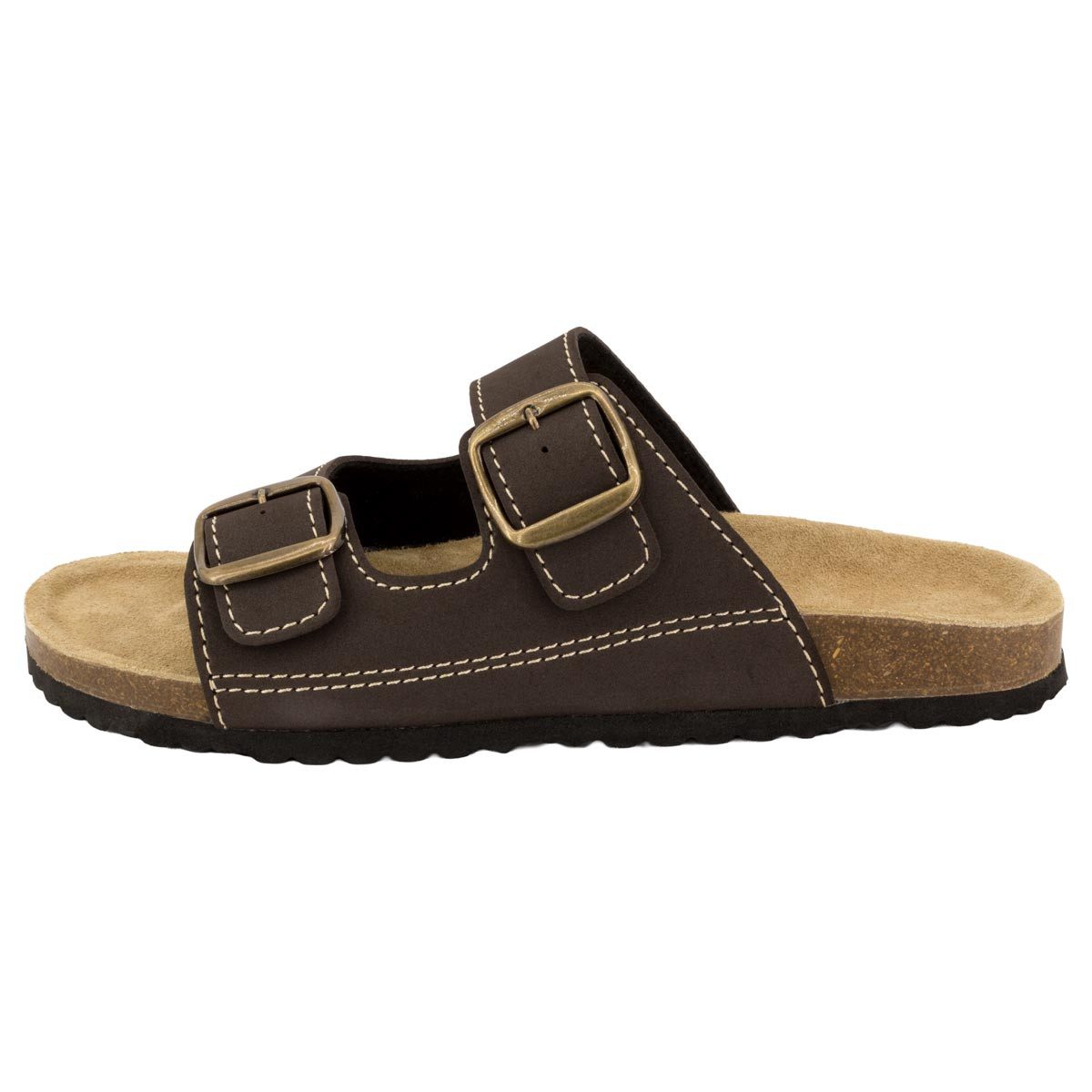 SUPERSOFT Classic Pantolette Pantoletten - Anatomisches Korkfußbett für besten Komfort