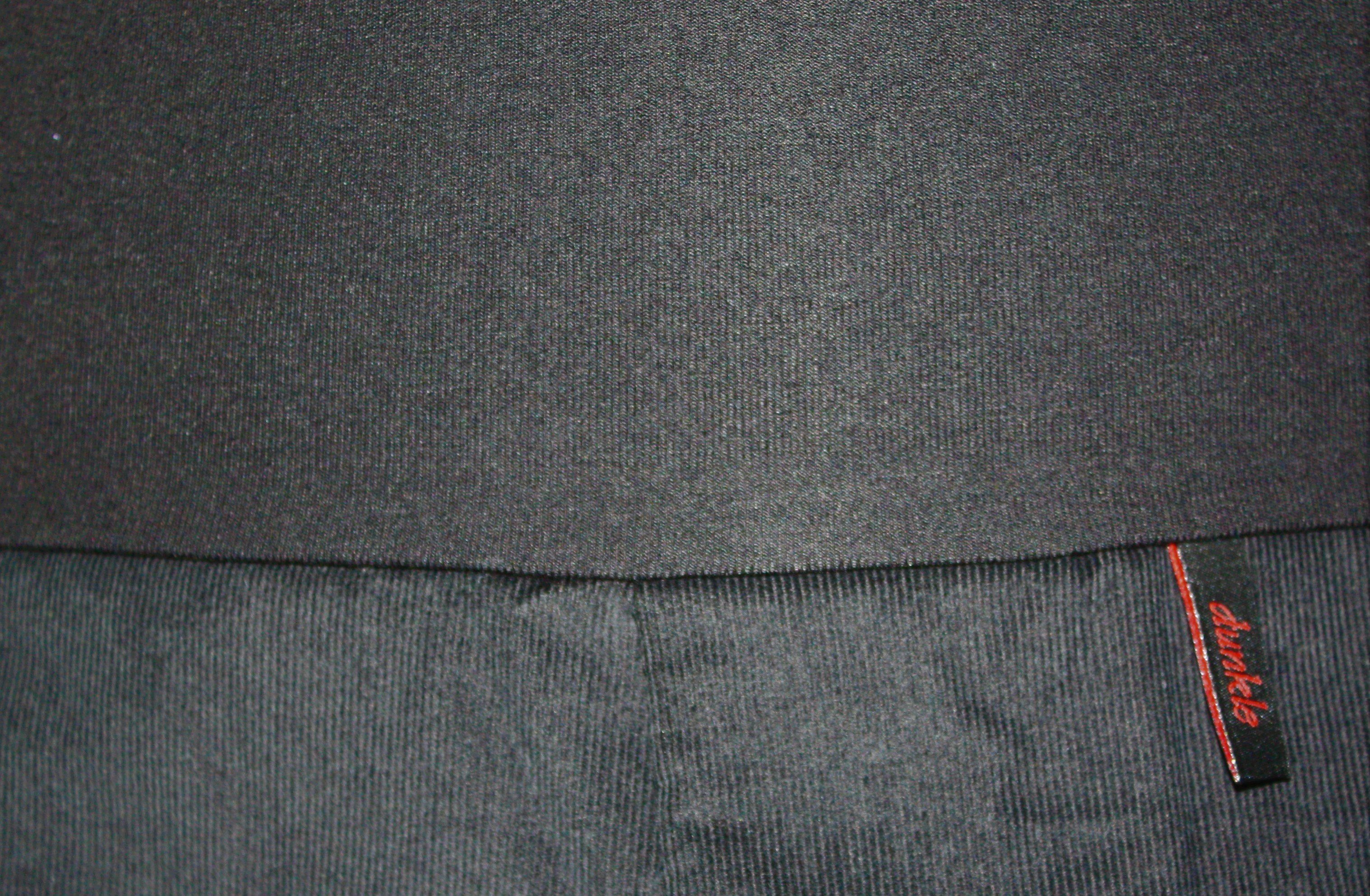 dunkle design Ballonrock 51cm Cord Schwarz Rot elastischer Bund