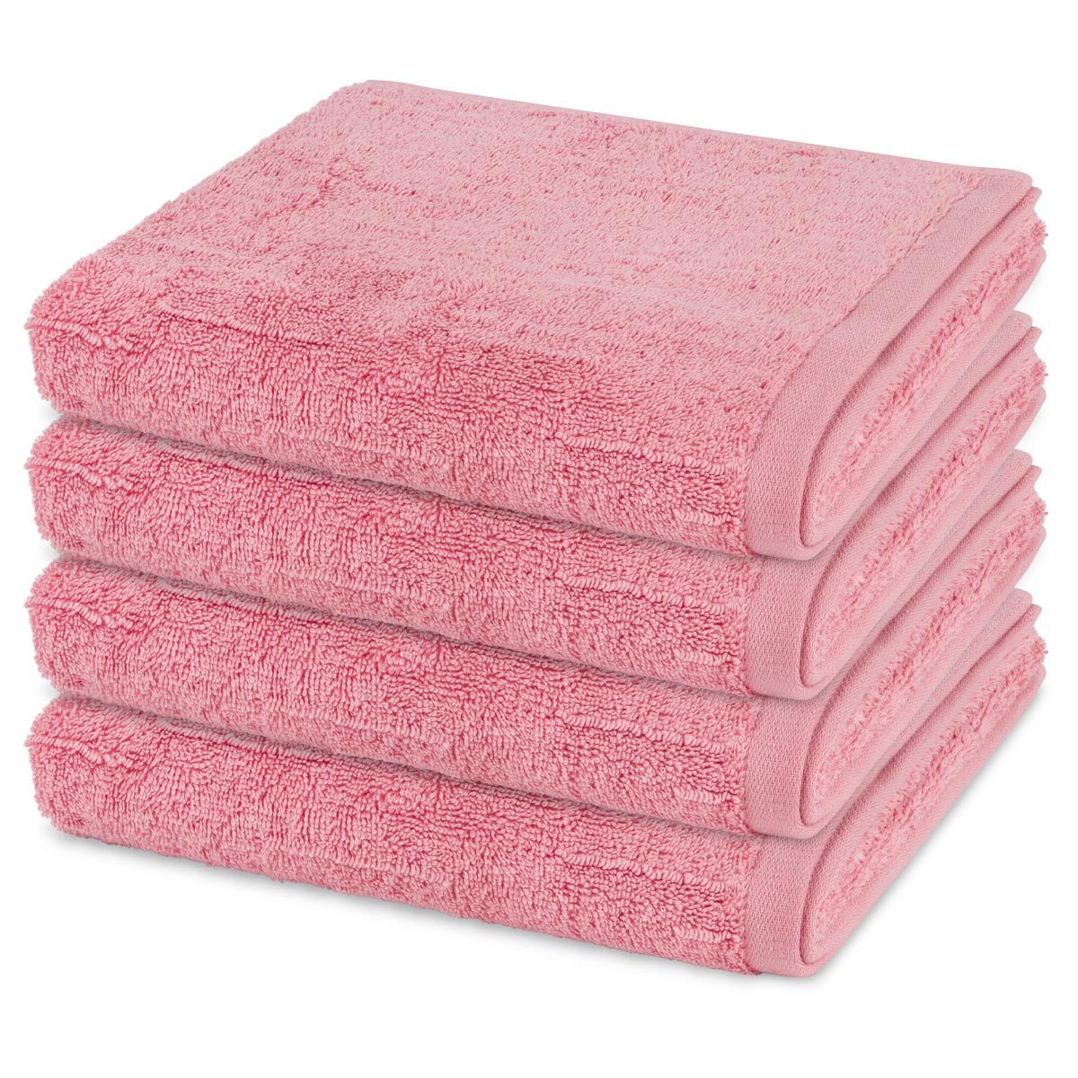 ROSS Handtuch Set Premium, Walkfrottee (Spar-Set, 4-St), 4 X Handtuch im Set - Baumwolle - Saugstark