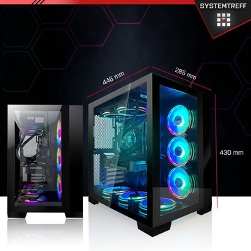 SYSTEMTREFF Gaming-PC (AMD Ryzen 9 7950X3D, GeForce RTX 4080 Super, 32 GB RAM, 2000 GB SSD, Wasserkühlung, Windows 11, WLAN)