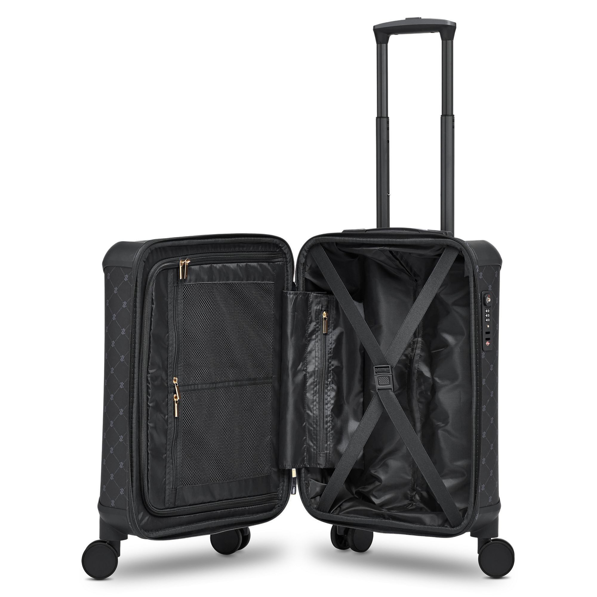 Lazarotti Handgepäck-Trolley Palermo, 4 Rollen, Polypropylen, PVC