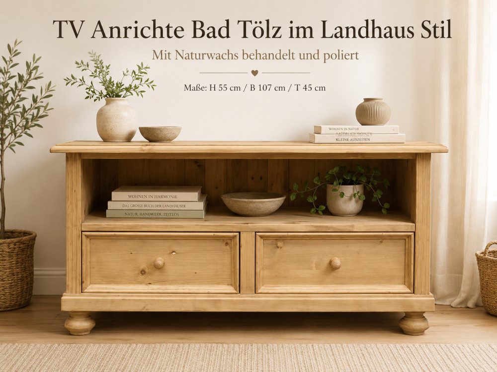 Wohnpalast TV-Board TV Anrichte Bad Tölz Weichholz