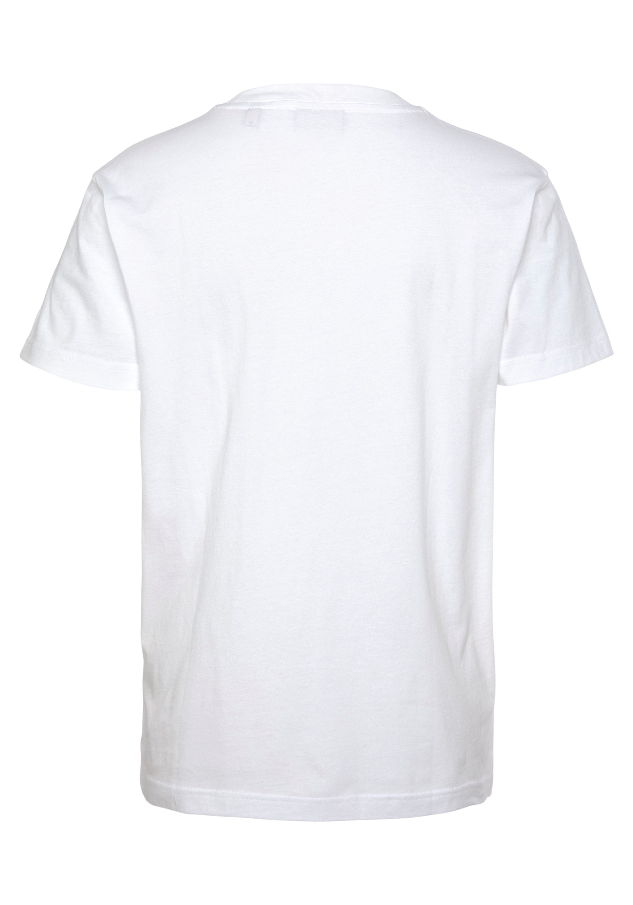 Gant T-Shirt auf TONAL Brust TSHIRT REG SHIELD SS mit MED Logostickerei der