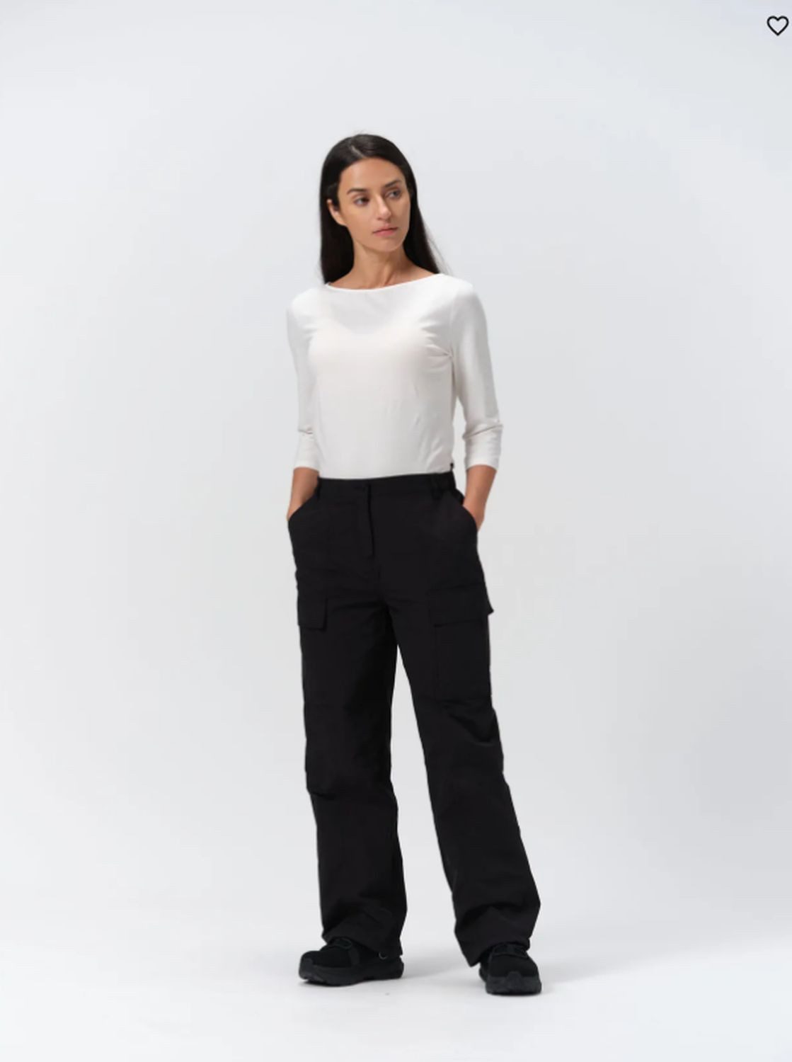 Icepeak Stoffhose Icepeak Freizeithose Aneti Schwarz günstig online kaufen