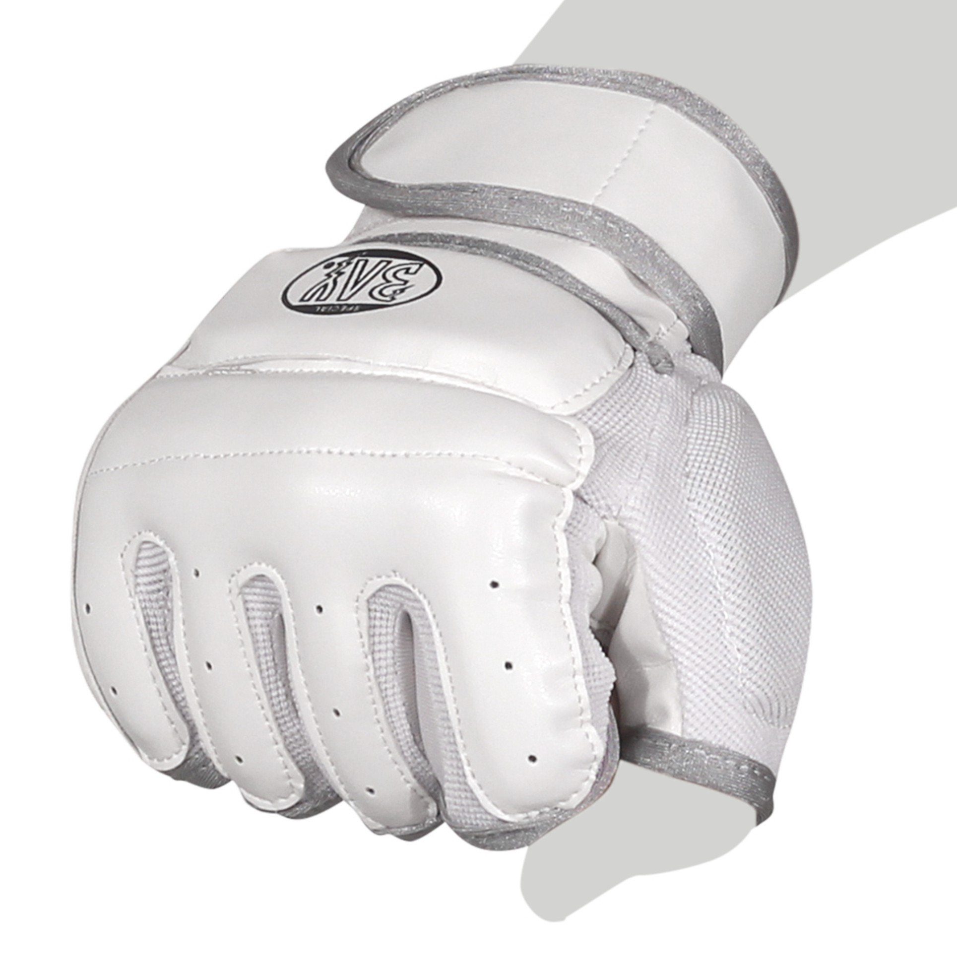 Box weiß, Boxsack XXL Sandsack und FIT - Boxhandschuhe Handschutz Erwachsene BAY-Sports XS Sandsackhandschuhe Kinder