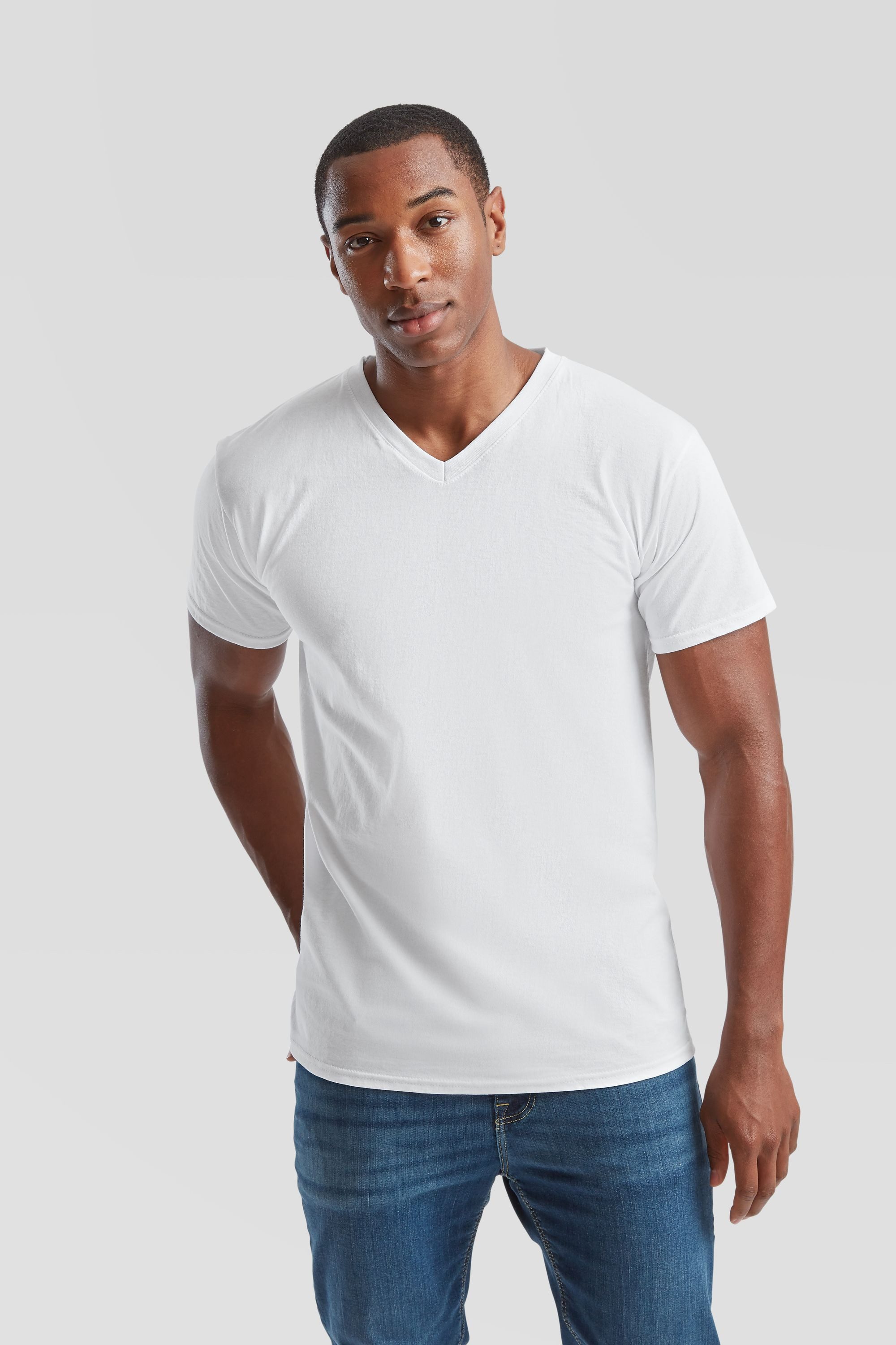 Fruit of the Loom V-Shirt Fruit of the Loom Valueweight V-Neck T