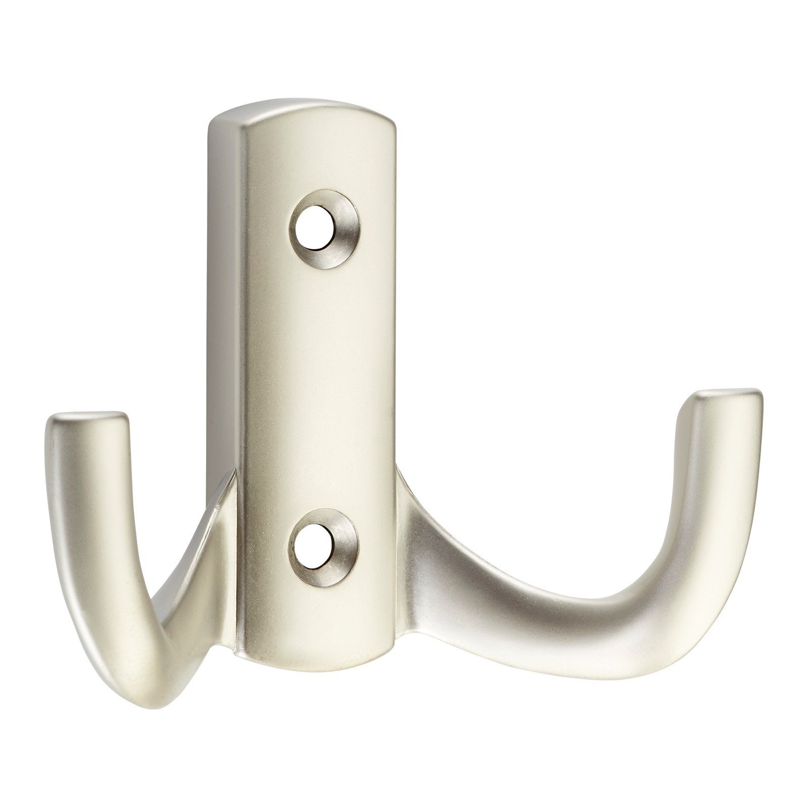 SO-TECH® Garderobenhaken JULIE STRONG - extra stabile Ausführung - Lochabstand 32 mm (1 St), Variante kurz, Höhe 57,5 mm, Edelstahloptik matt