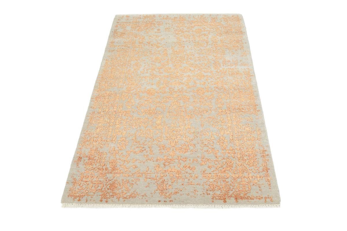 Orientteppich Sadraa 95x157 rechteckig, 10 mm Nain Designteppich, Orientteppich Moderner Höhe: Trading, Handgeknüpfter 