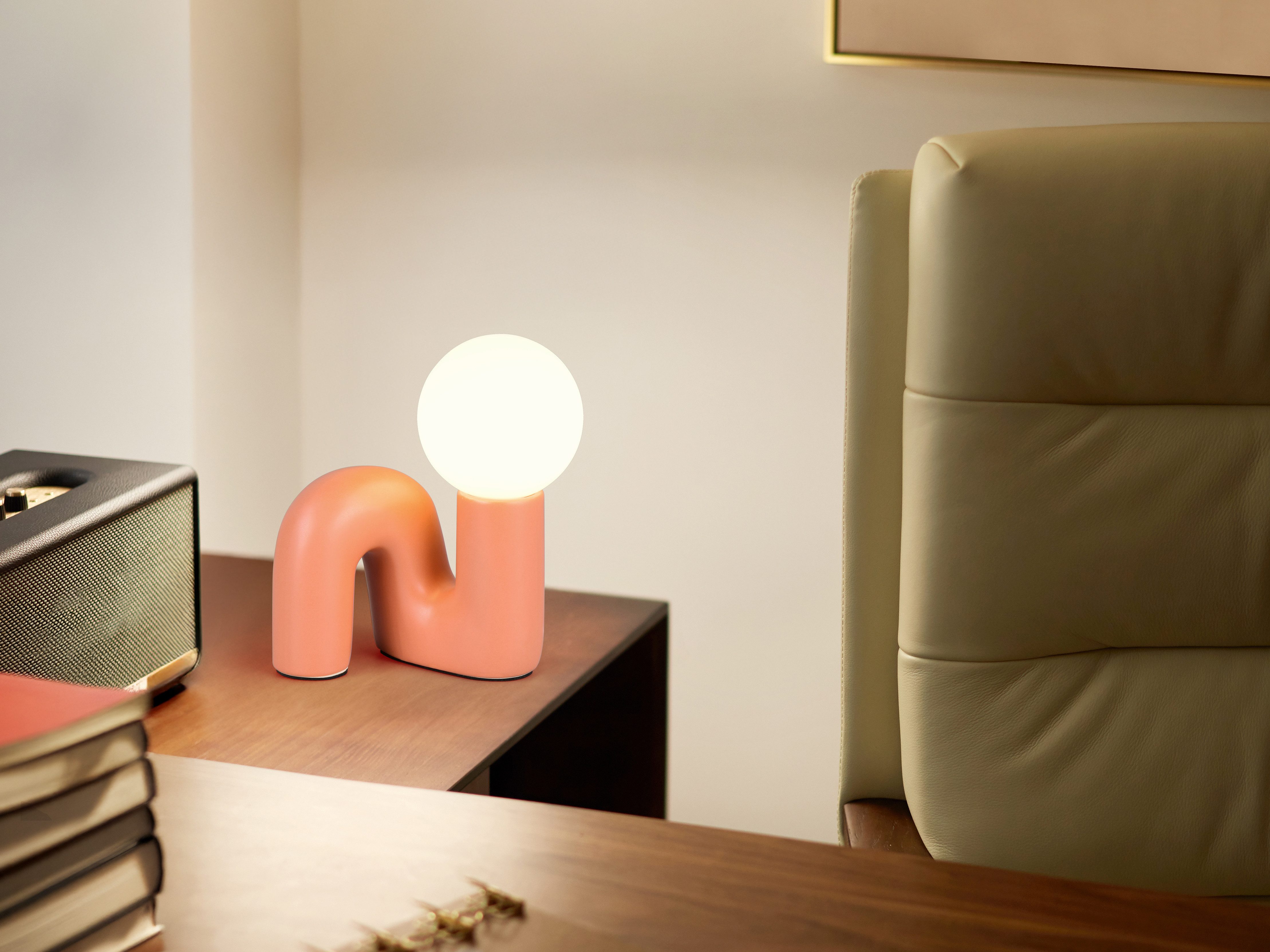 Reality Leuchten Tischleuchte QUINN, Keramik Tischlampe m. Glasschirm, ohne Leuchtmittel 1xG9 max5W, Ein-/Ausschalter, ohne Leuchtmittel, warmweiß - kaltweiß, Design Nachttischlampe, Schreibtischlampe Höhe 22cm, Glas Lampenschirm