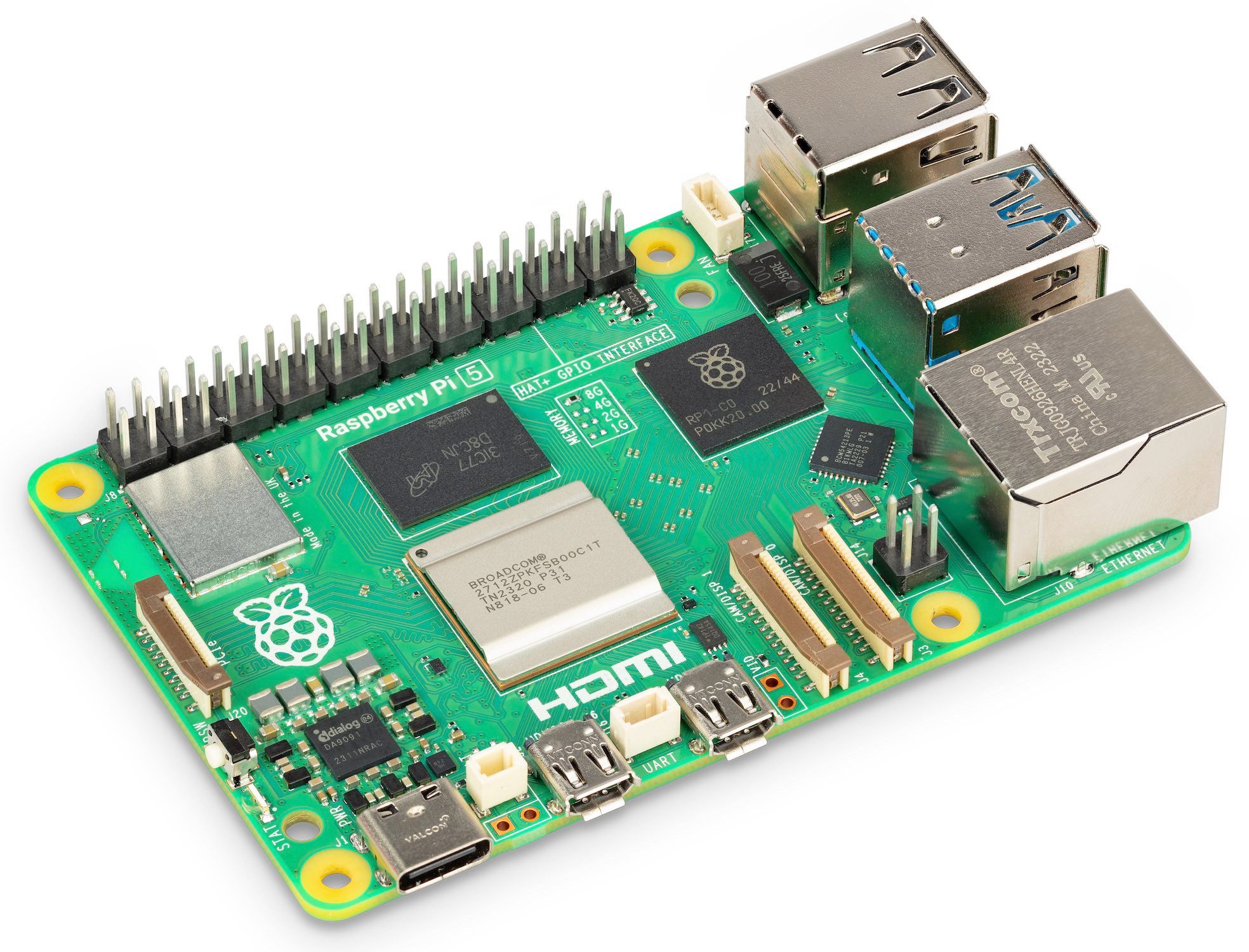 Raspberry Pi 5, 4GB RAM Mini-PC Barebone