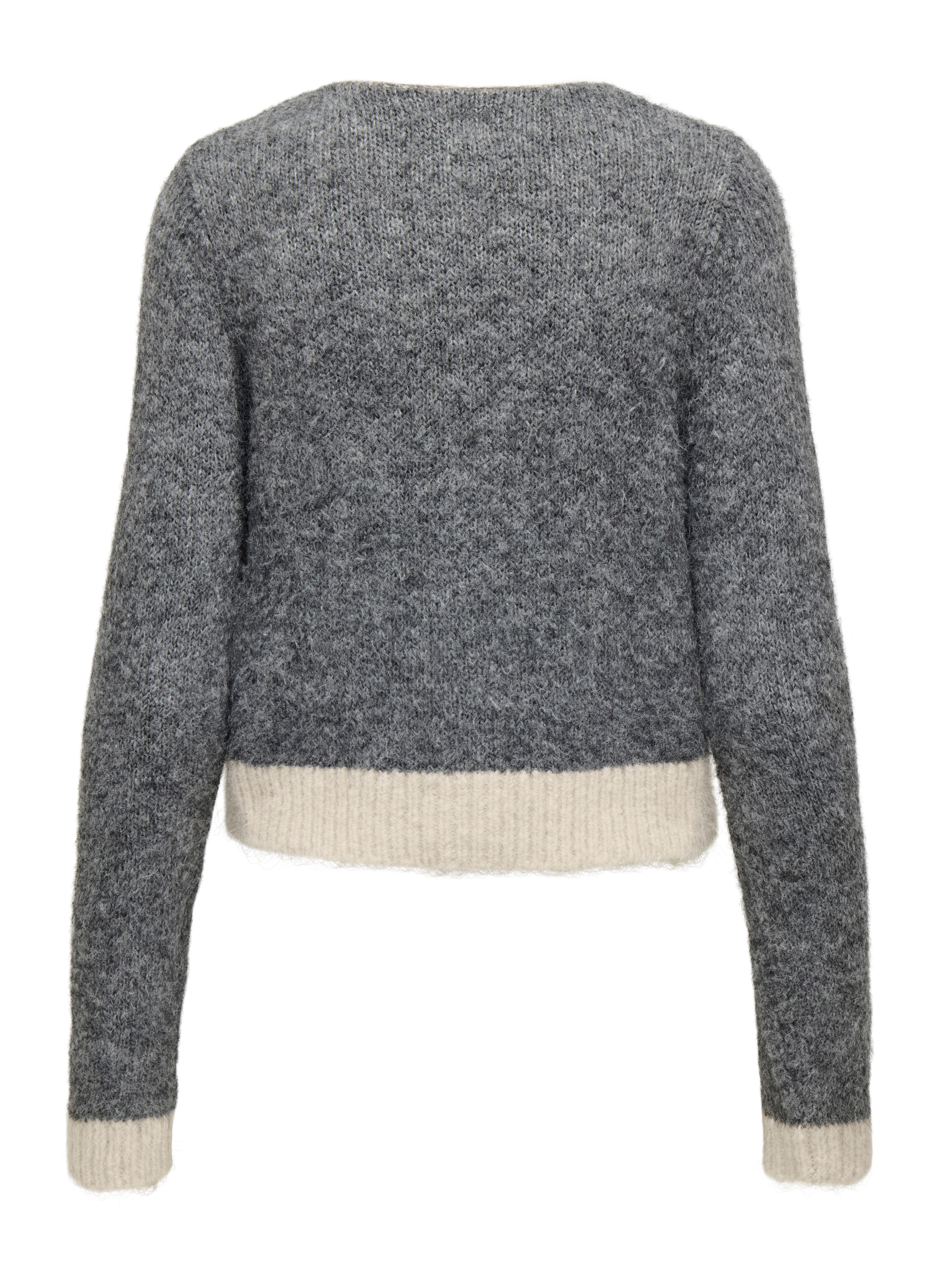 ONLY Strickjacke ONLMAGGIE LIFE LS V-NECK CARDI CC KNT – Bild 3 von 4