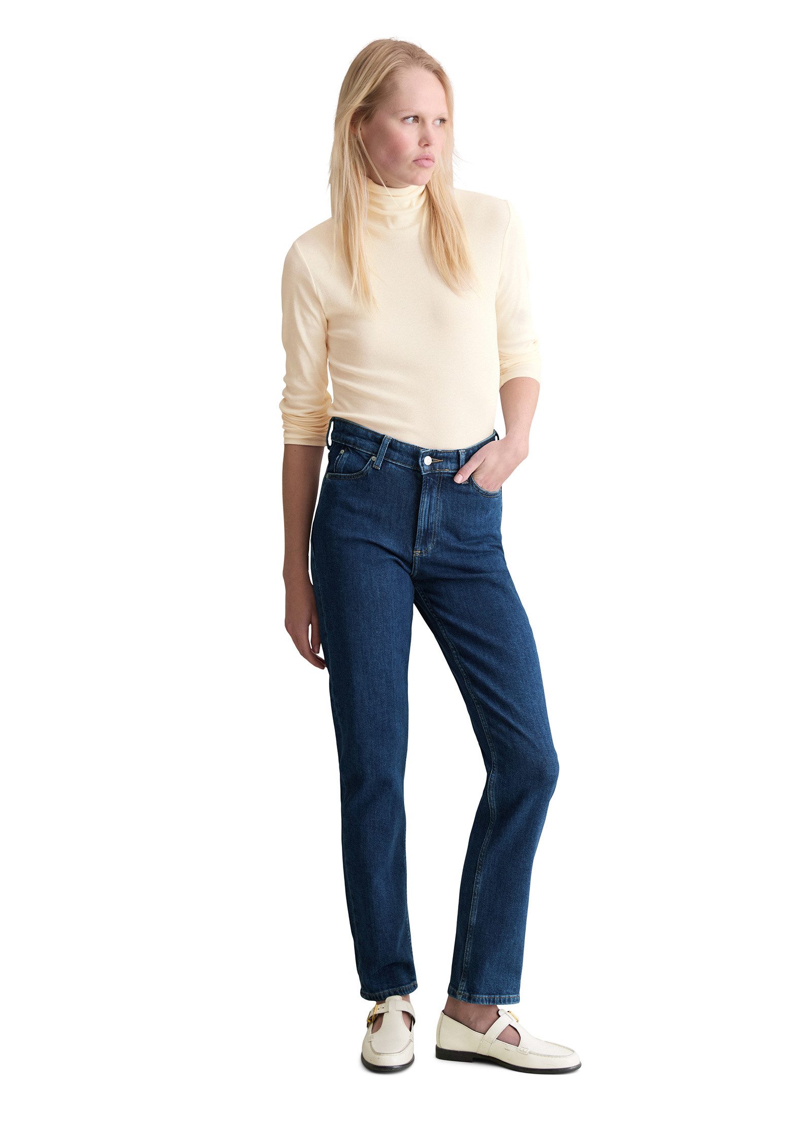 Marc O'Polo DENIM Regular-fit-Jeans aus weichem Organic-Cotton-Lyocell-Stretch